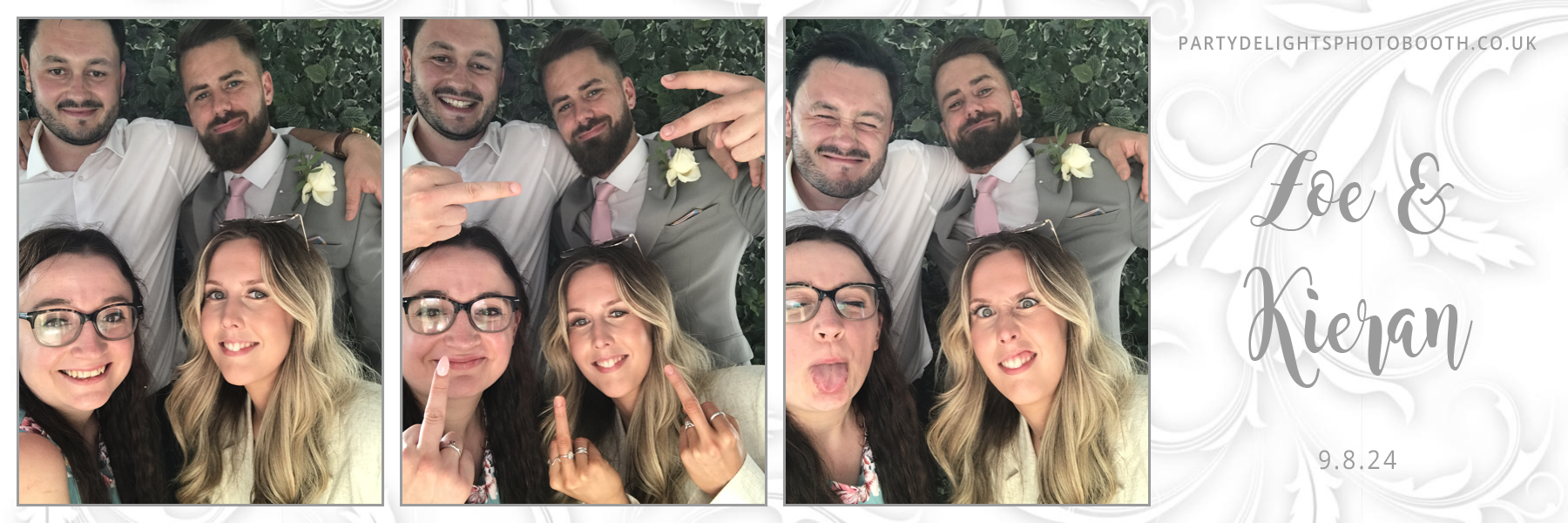 Zoe and Kieran’s Wedding | View more photos from the event at gallery.partydelightsphotobooth.co.uk/u/PartyDelightsPhotoBooth/Zoe-and-Kieran’s-Wedding
