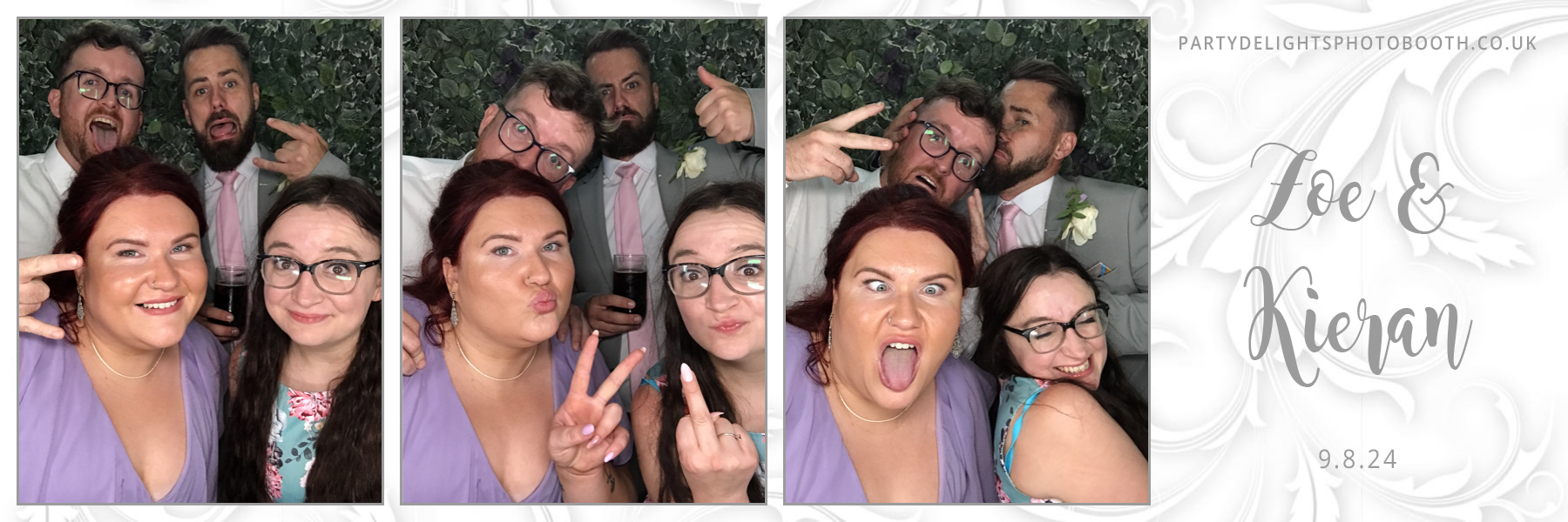 Zoe and Kieran’s Wedding | View more photos from the event at gallery.partydelightsphotobooth.co.uk/u/PartyDelightsPhotoBooth/Zoe-and-Kieran’s-Wedding