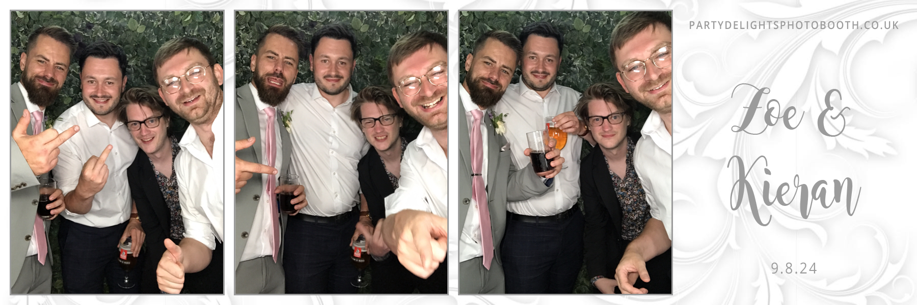 Zoe and Kieran’s Wedding | View more photos from the event at gallery.partydelightsphotobooth.co.uk/u/PartyDelightsPhotoBooth/Zoe-and-Kieran’s-Wedding