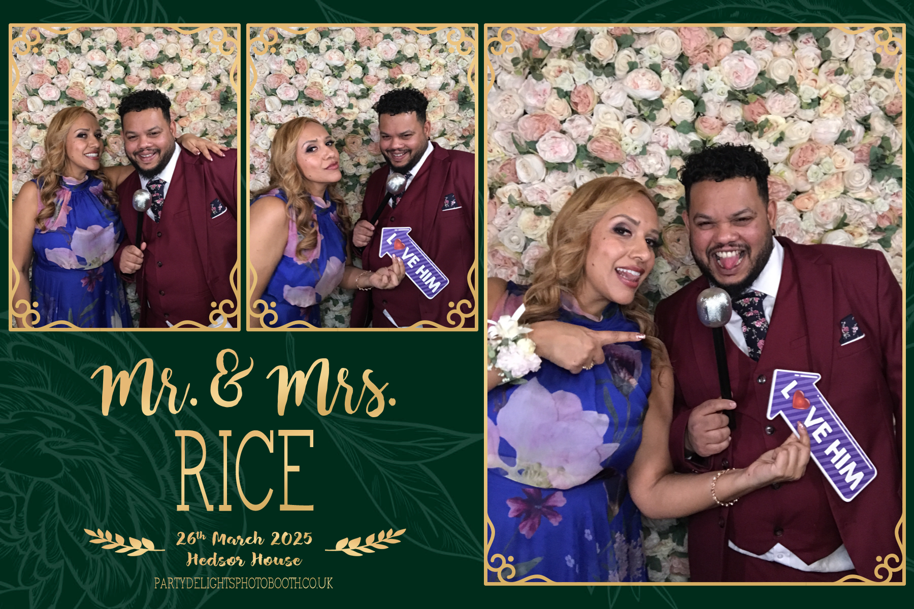 Aleeta and Andrew's Wedding | View more photos from the event at gallery.partydelightsphotobooth.co.uk/u/PartyDelightsPhotoBooth/Aleeta-and-Andrews-Wedding