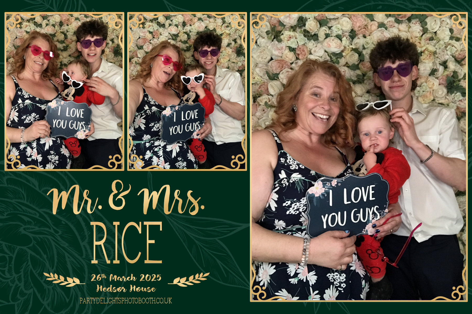 Aleeta and Andrew's Wedding | View more photos from the event at gallery.partydelightsphotobooth.co.uk/u/PartyDelightsPhotoBooth/Aleeta-and-Andrews-Wedding