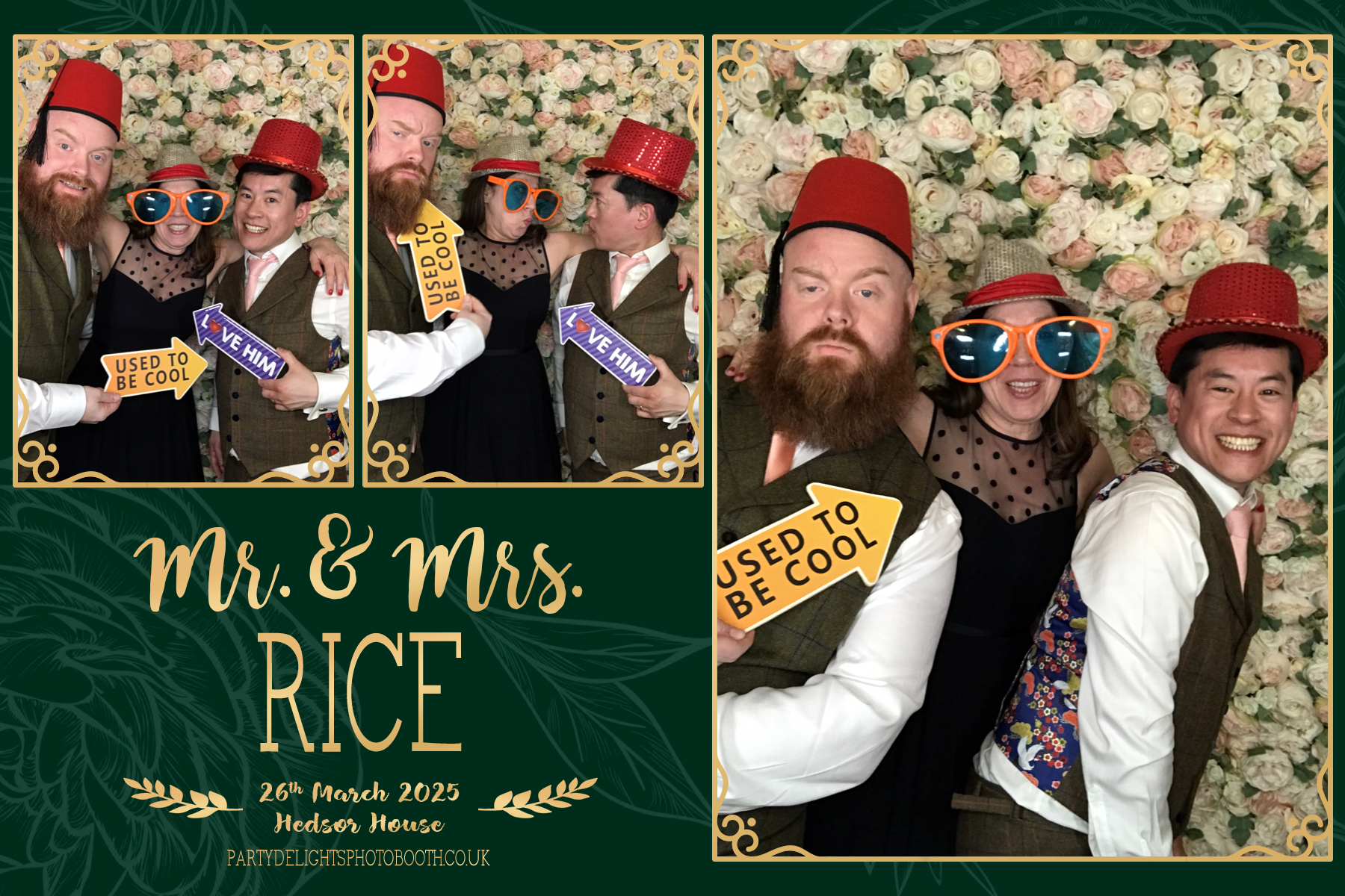 Aleeta and Andrew's Wedding | View more photos from the event at gallery.partydelightsphotobooth.co.uk/u/PartyDelightsPhotoBooth/Aleeta-and-Andrews-Wedding