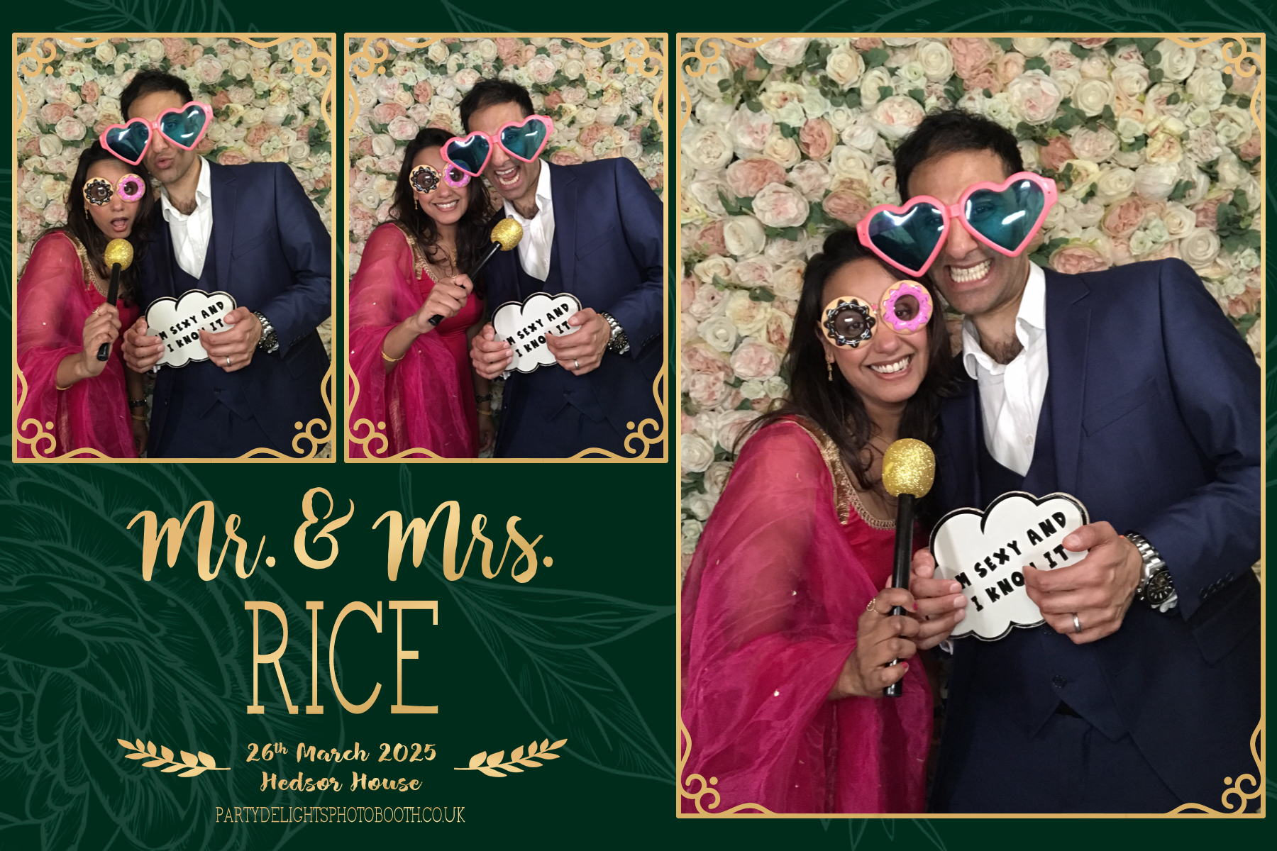 Aleeta and Andrew's Wedding | View more photos from the event at gallery.partydelightsphotobooth.co.uk/u/PartyDelightsPhotoBooth/Aleeta-and-Andrews-Wedding