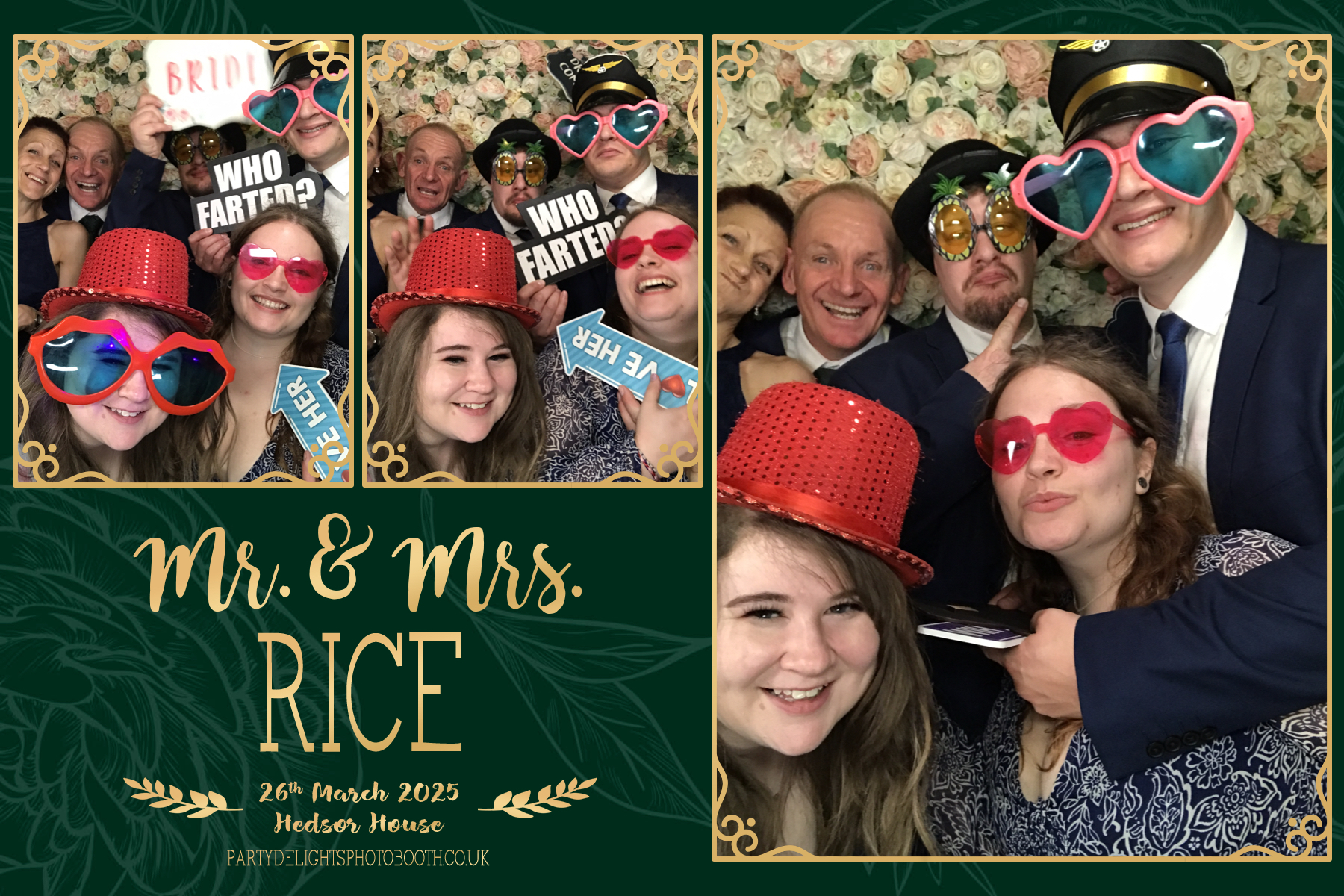 Aleeta and Andrew's Wedding | View more photos from the event at gallery.partydelightsphotobooth.co.uk/u/PartyDelightsPhotoBooth/Aleeta-and-Andrews-Wedding