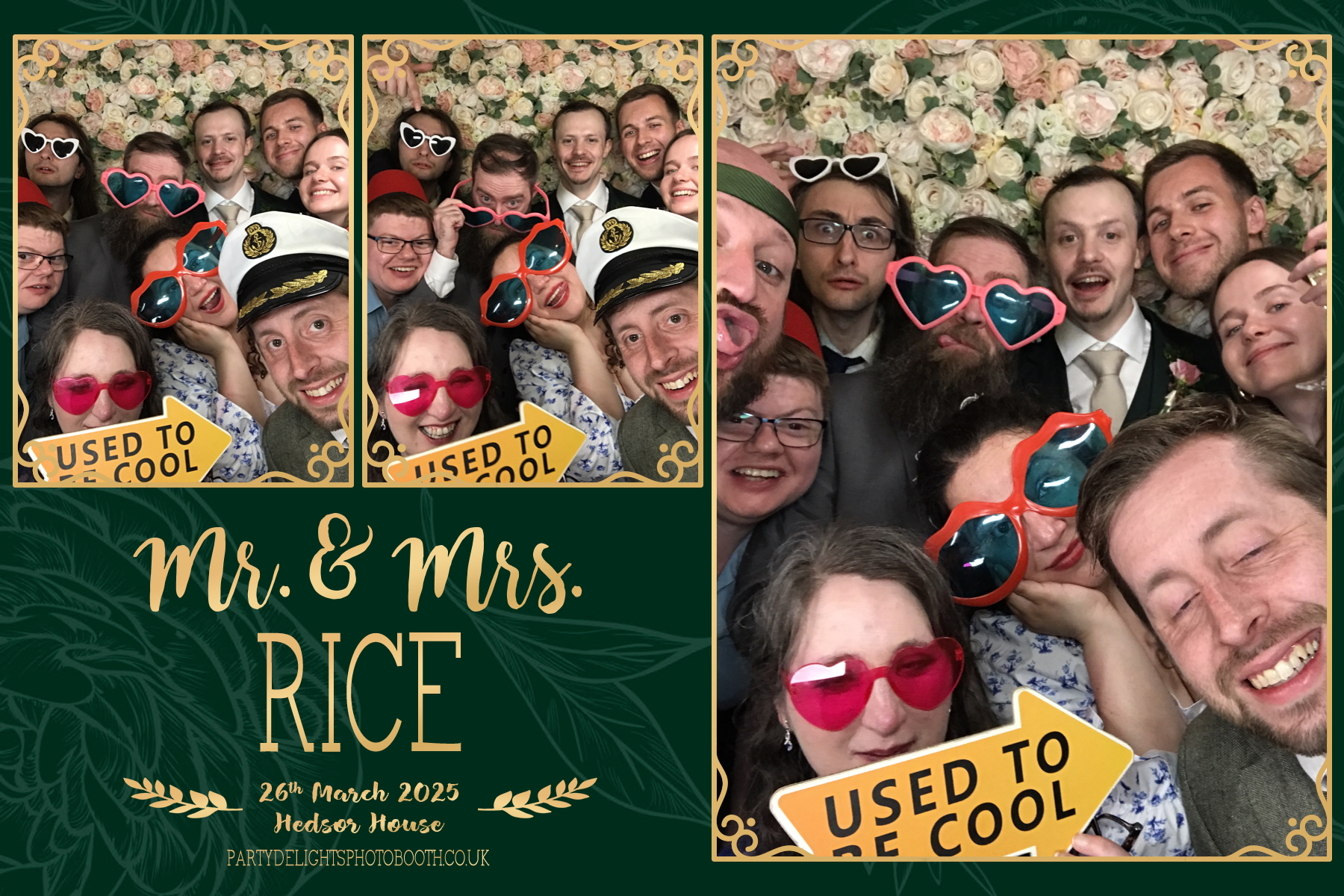 Aleeta and Andrew's Wedding | View more photos from the event at gallery.partydelightsphotobooth.co.uk/u/PartyDelightsPhotoBooth/Aleeta-and-Andrews-Wedding
