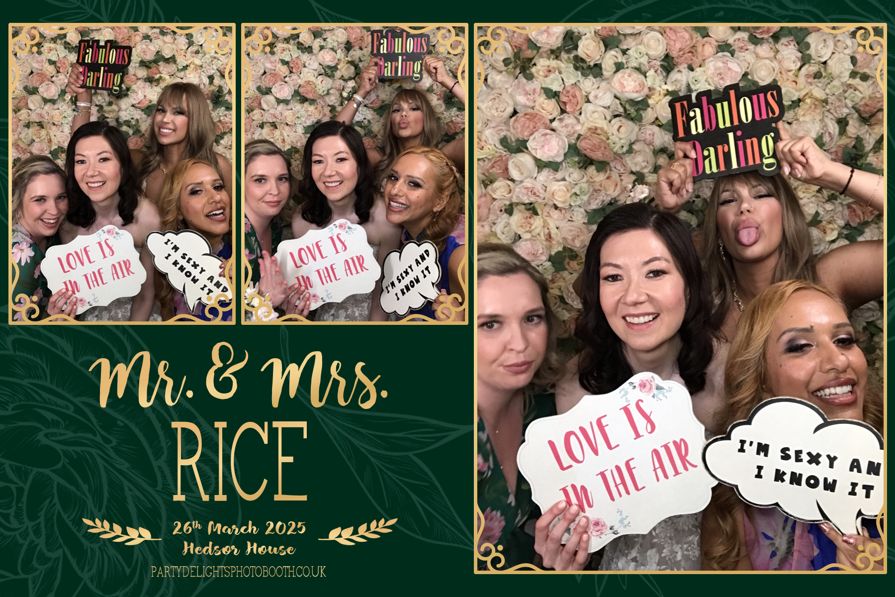 Aleeta and Andrew's Wedding | View more photos from the event at gallery.partydelightsphotobooth.co.uk/u/PartyDelightsPhotoBooth/Aleeta-and-Andrews-Wedding