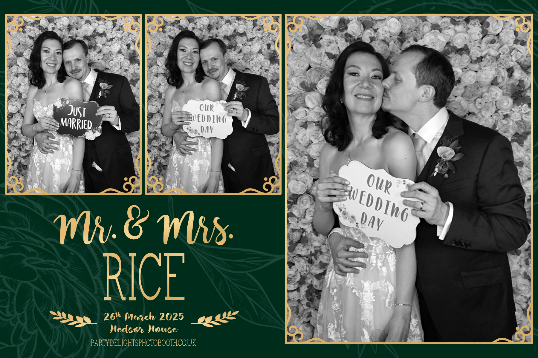 Aleeta and Andrew's Wedding | View more photos from the event at gallery.partydelightsphotobooth.co.uk/u/PartyDelightsPhotoBooth/Aleeta-and-Andrews-Wedding