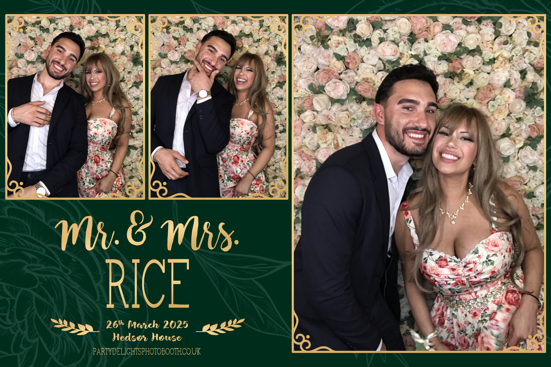 Aleeta and Andrew's Wedding | View more photos from the event at gallery.partydelightsphotobooth.co.uk/u/PartyDelightsPhotoBooth/Aleeta-and-Andrews-Wedding