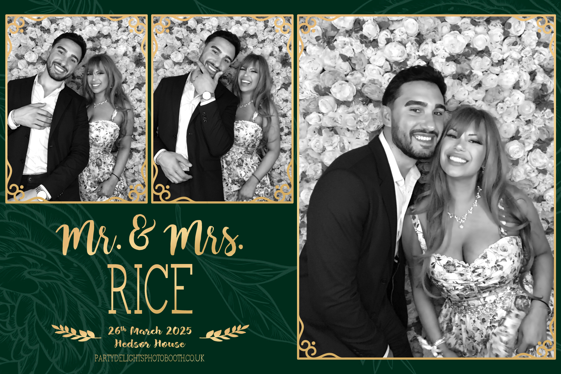 Aleeta and Andrew's Wedding | View more photos from the event at gallery.partydelightsphotobooth.co.uk/u/PartyDelightsPhotoBooth/Aleeta-and-Andrews-Wedding