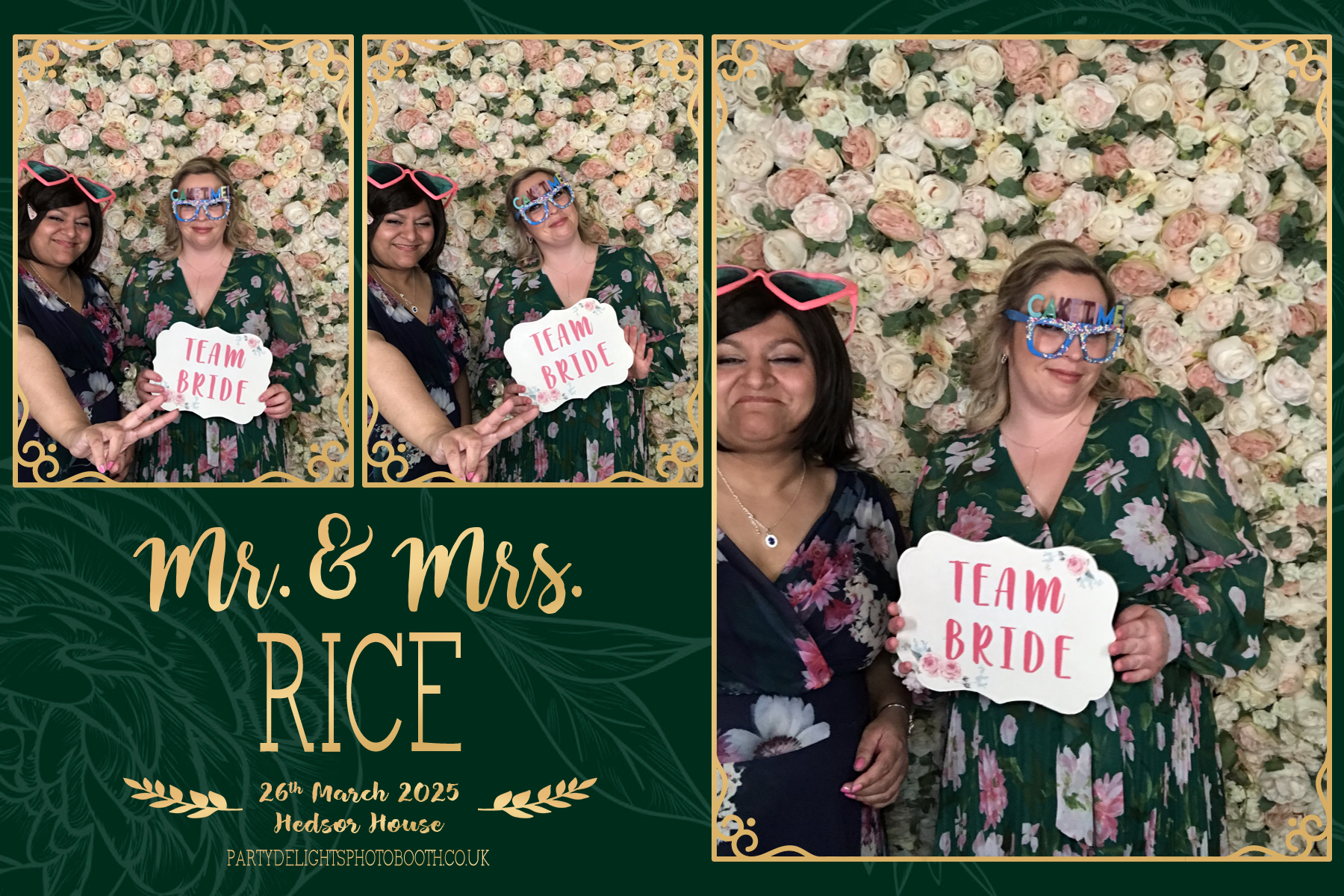Aleeta and Andrew's Wedding | View more photos from the event at gallery.partydelightsphotobooth.co.uk/u/PartyDelightsPhotoBooth/Aleeta-and-Andrews-Wedding