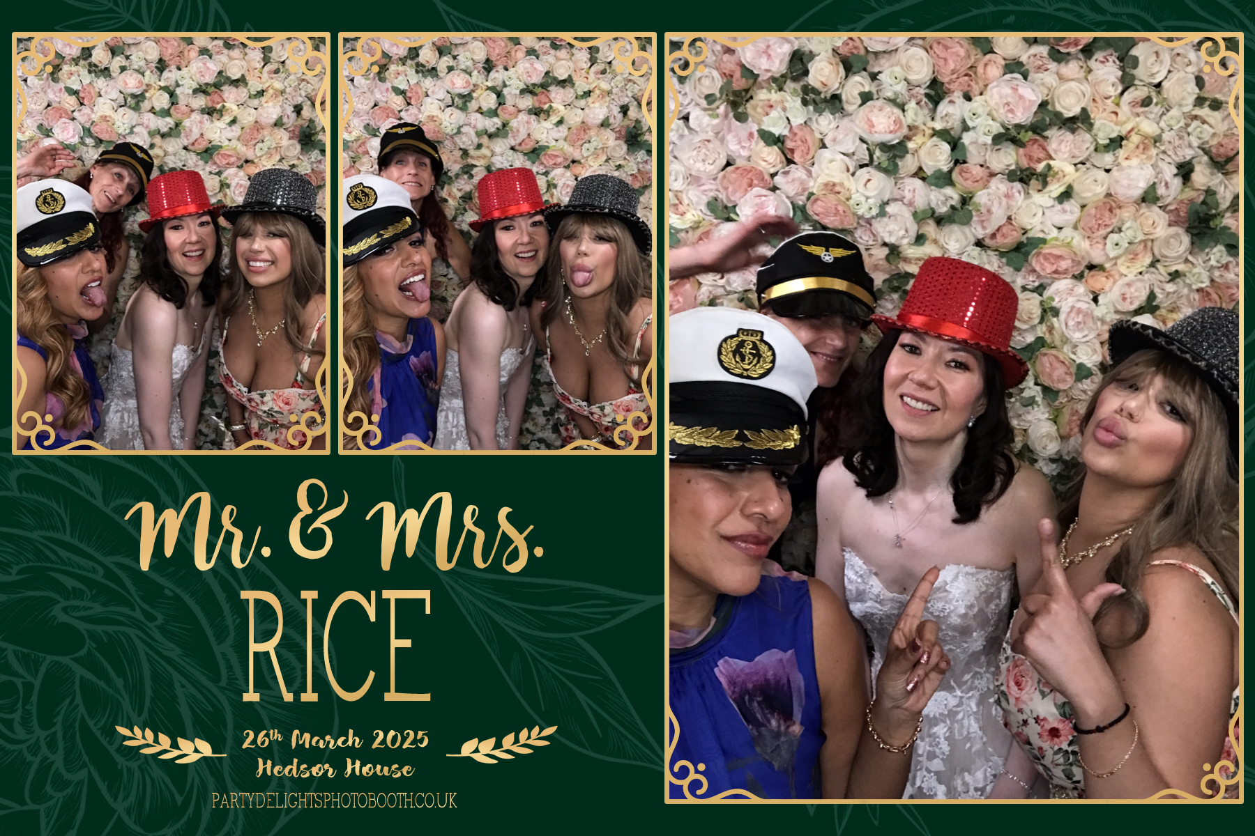 Aleeta and Andrew's Wedding | View more photos from the event at gallery.partydelightsphotobooth.co.uk/u/PartyDelightsPhotoBooth/Aleeta-and-Andrews-Wedding