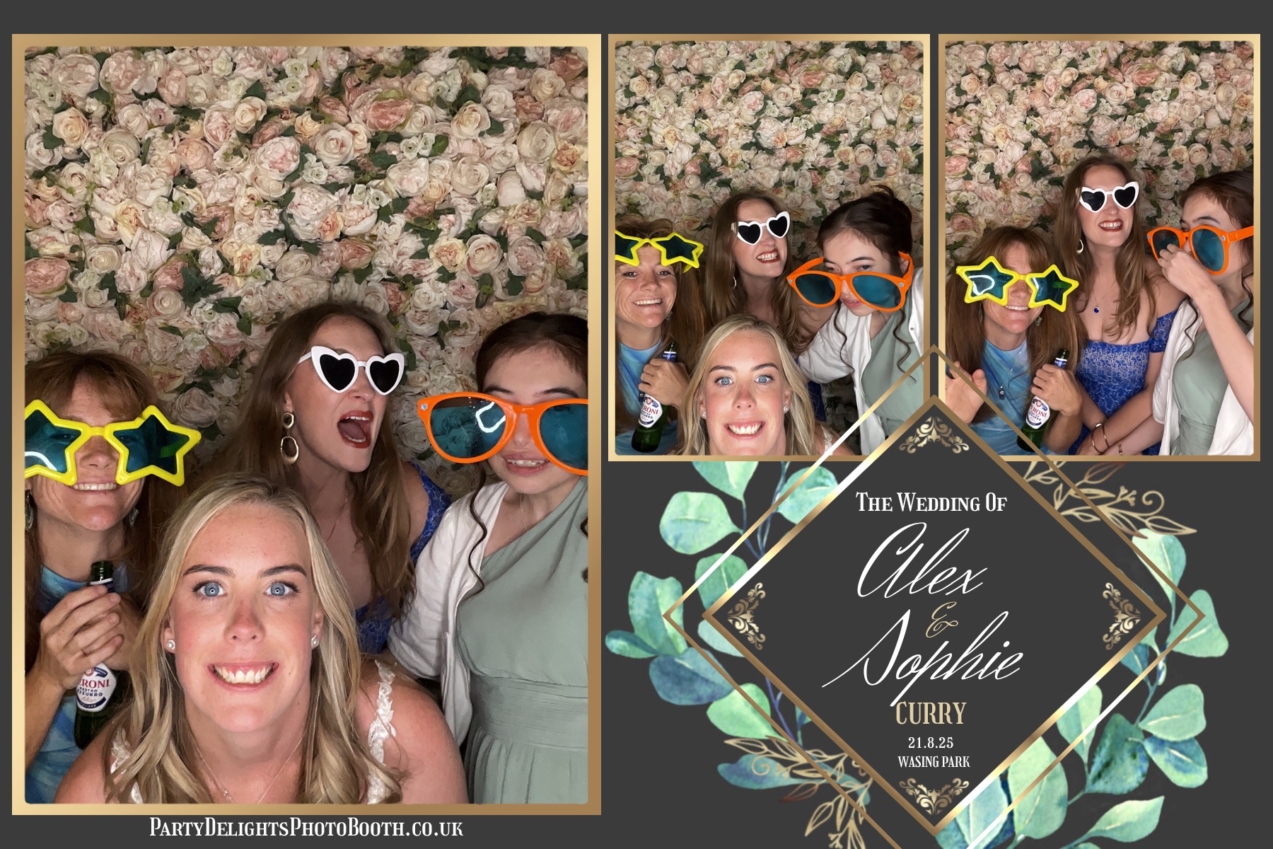 Alex and Sophie's Wedding | View more photos from the event at gallery.partydelightsphotobooth.co.uk/u/PartyDelightsPhotoBooth/Alex-and-Sophies-Wedding-0
