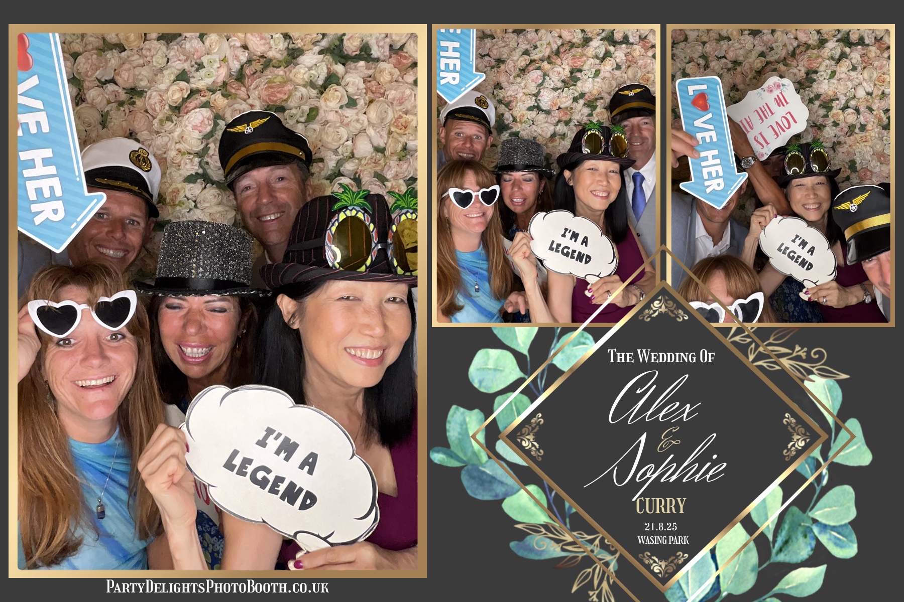 Alex and Sophie's Wedding | View more photos from the event at gallery.partydelightsphotobooth.co.uk/u/PartyDelightsPhotoBooth/Alex-and-Sophies-Wedding-0