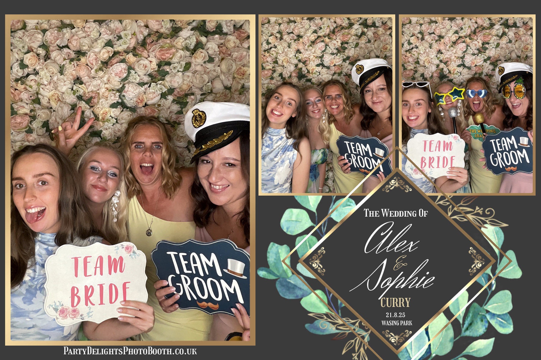 Alex and Sophie's Wedding | View more photos from the event at gallery.partydelightsphotobooth.co.uk/u/PartyDelightsPhotoBooth/Alex-and-Sophies-Wedding-0