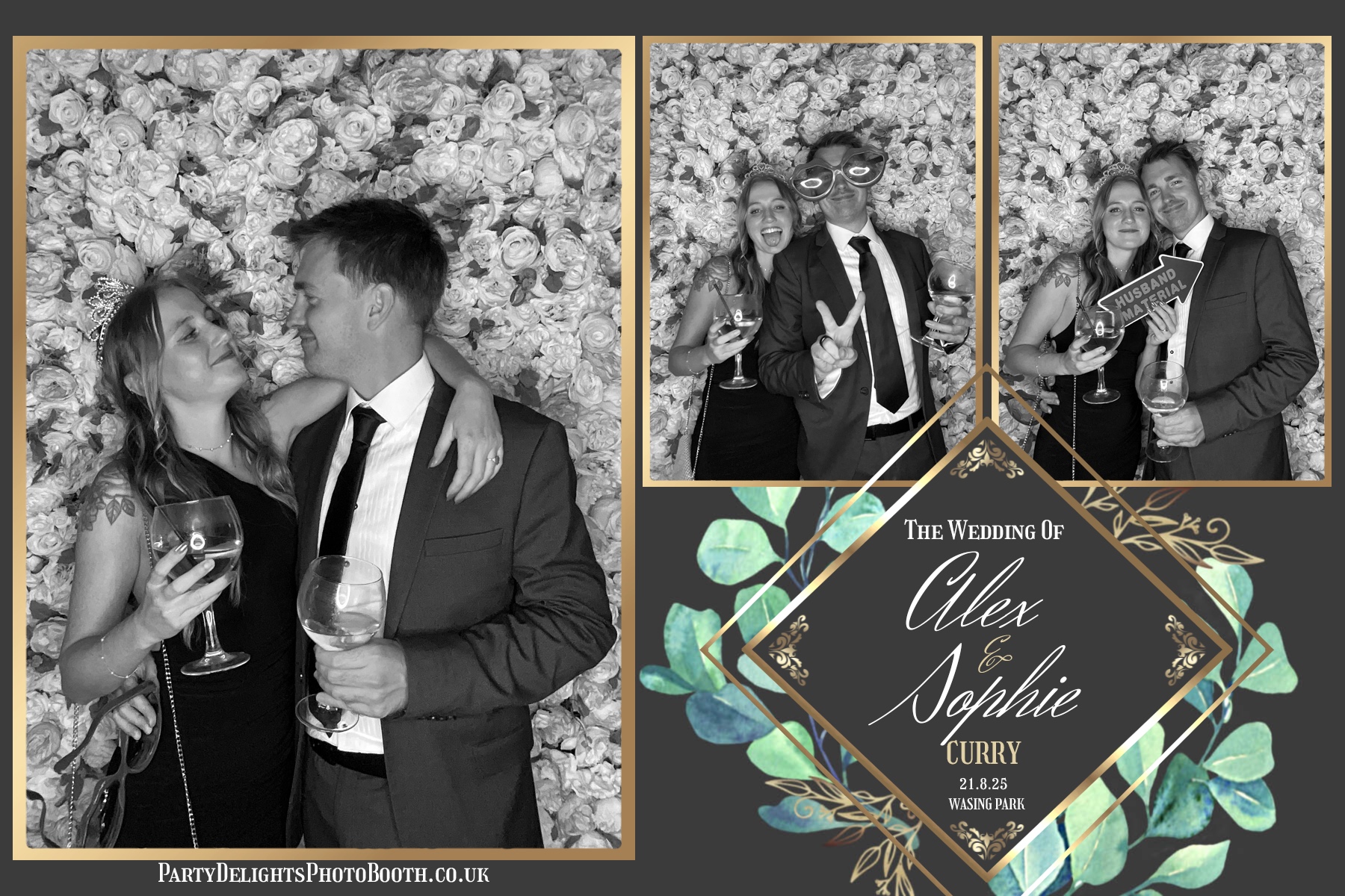 Alex and Sophie's Wedding | View more photos from the event at gallery.partydelightsphotobooth.co.uk/u/PartyDelightsPhotoBooth/Alex-and-Sophies-Wedding-0