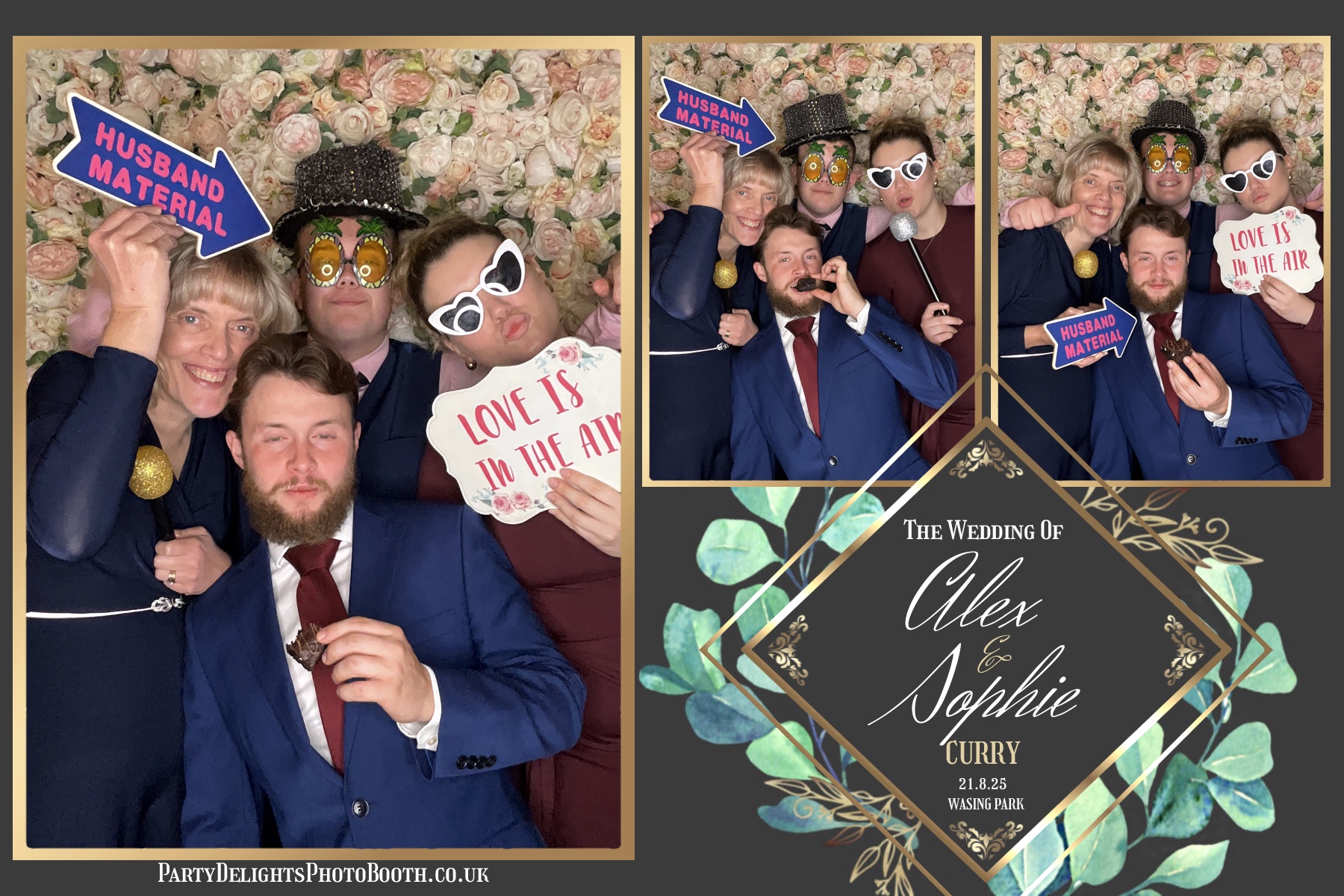 Alex and Sophie's Wedding | View more photos from the event at gallery.partydelightsphotobooth.co.uk/u/PartyDelightsPhotoBooth/Alex-and-Sophies-Wedding-0