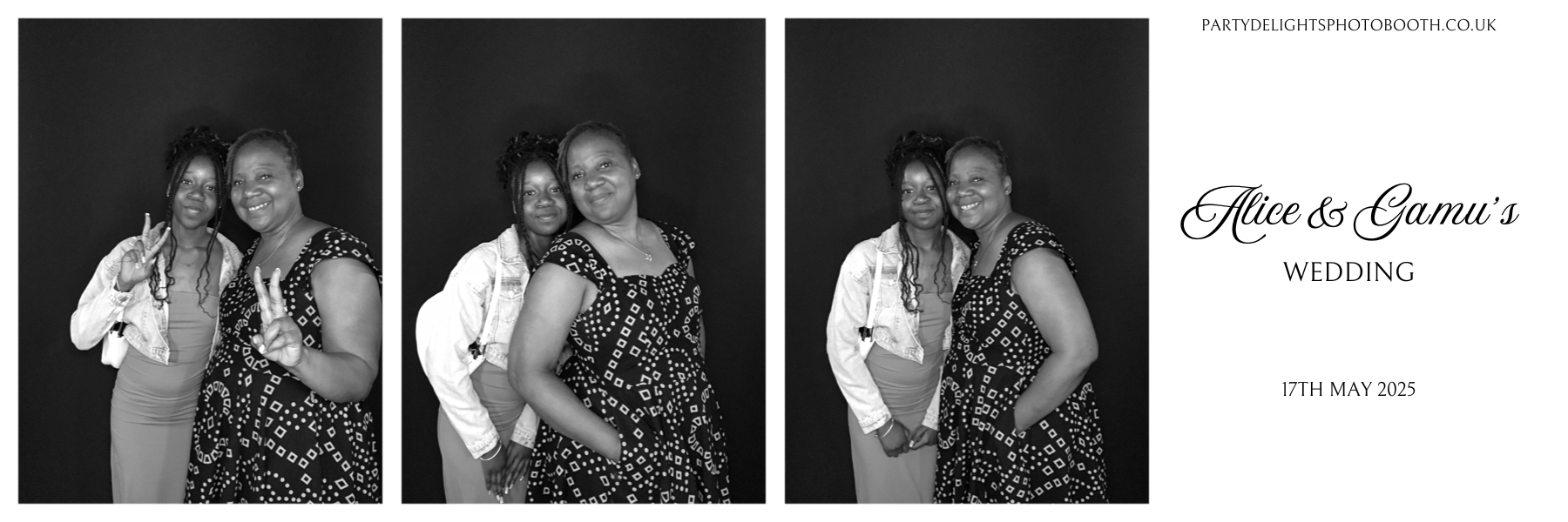 Alice & Gamu’s Wedding | View more photos from the event at gallery.partydelightsphotobooth.co.uk/u/PartyDelightsPhotoBooth/Alice-Gamu’s-Wedding