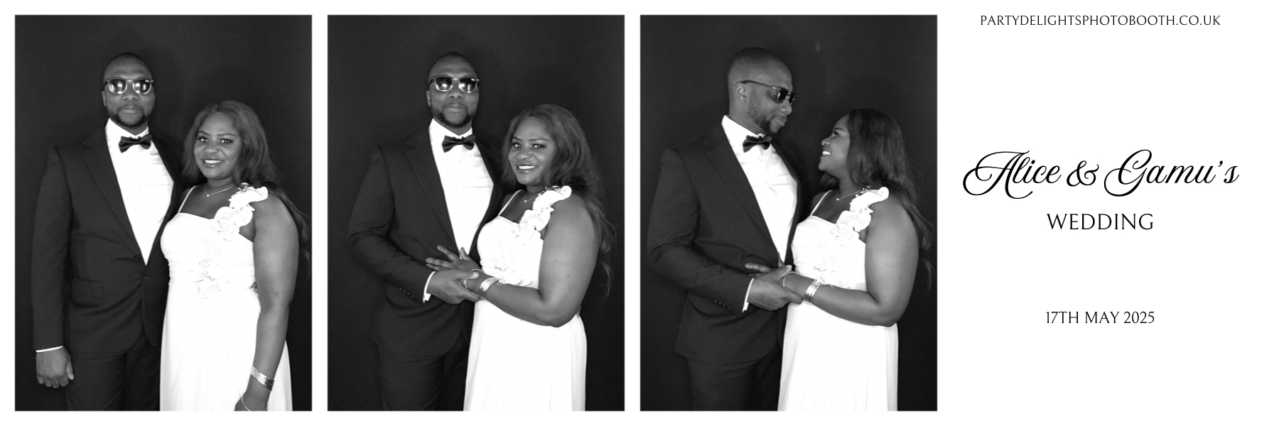 Alice & Gamu’s Wedding | View more photos from the event at gallery.partydelightsphotobooth.co.uk/u/PartyDelightsPhotoBooth/Alice-Gamu’s-Wedding