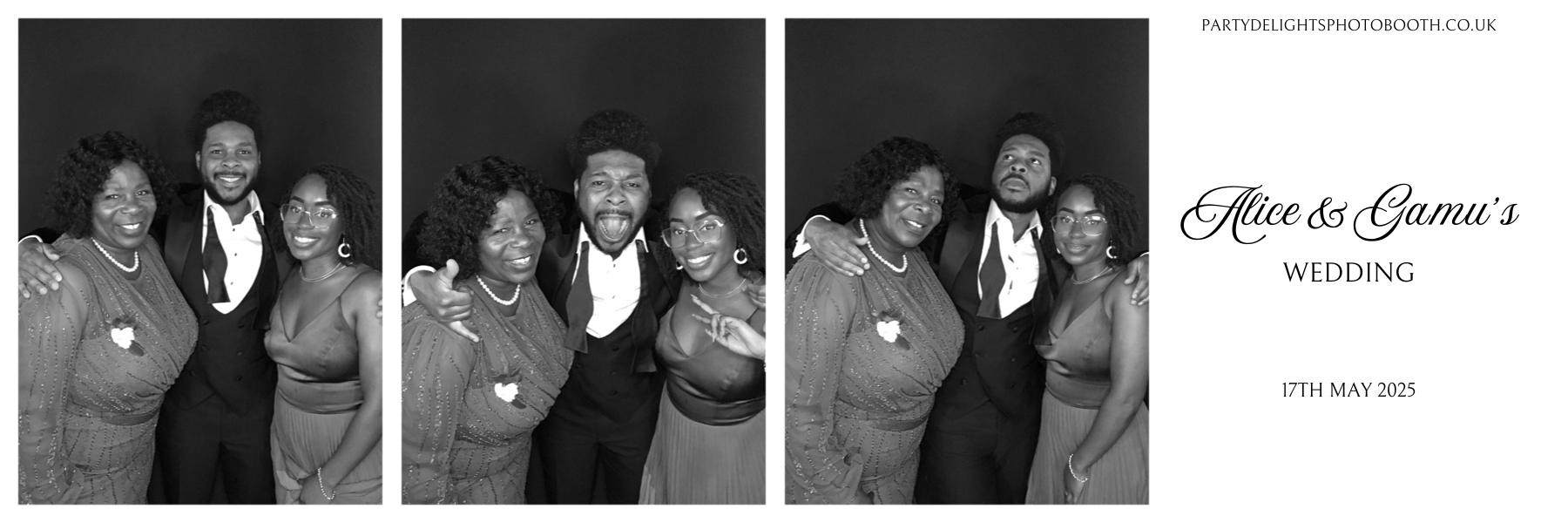 Alice & Gamu’s Wedding | View more photos from the event at gallery.partydelightsphotobooth.co.uk/u/PartyDelightsPhotoBooth/Alice-Gamu’s-Wedding