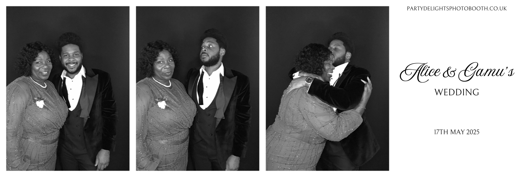 Alice & Gamu’s Wedding | View more photos from the event at gallery.partydelightsphotobooth.co.uk/u/PartyDelightsPhotoBooth/Alice-Gamu’s-Wedding