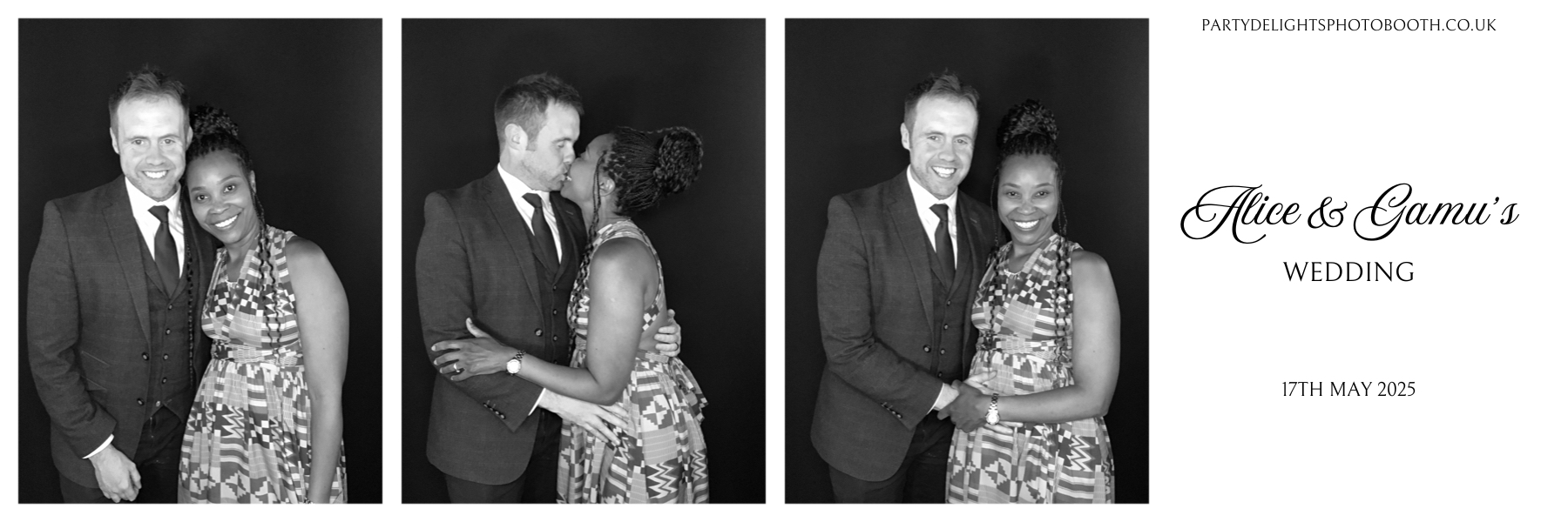 Alice & Gamu’s Wedding | View more photos from the event at gallery.partydelightsphotobooth.co.uk/u/PartyDelightsPhotoBooth/Alice-Gamu’s-Wedding