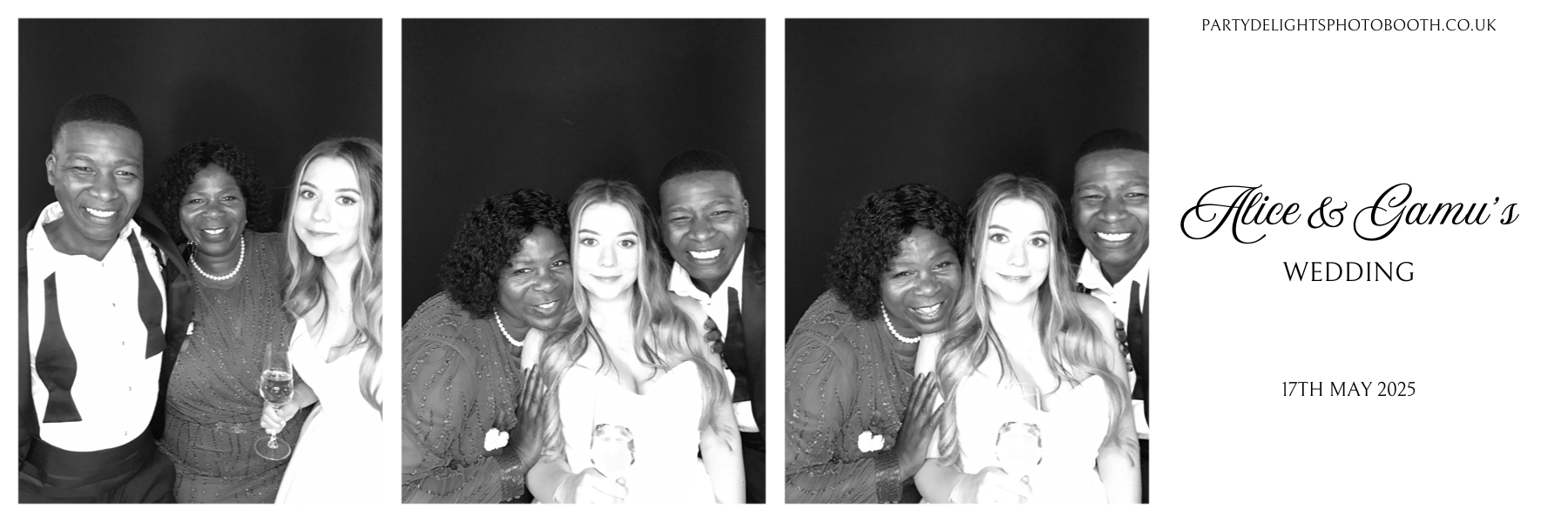 Alice & Gamu’s Wedding | View more photos from the event at gallery.partydelightsphotobooth.co.uk/u/PartyDelightsPhotoBooth/Alice-Gamu’s-Wedding