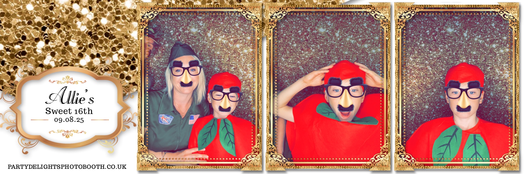 Allies 16th | View more photos from the event at gallery.partydelightsphotobooth.co.uk/u/PartyDelightsPhotoBooth/Allies-16th