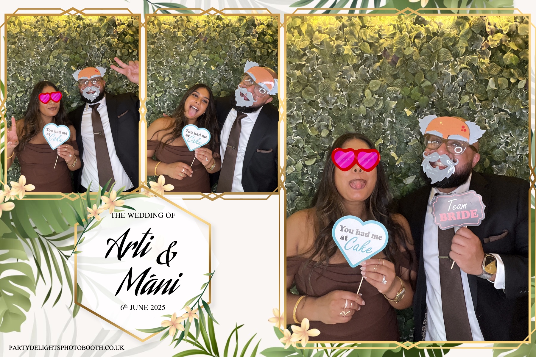 Arti & Máni’s wedding | View more photos from the event at gallery.partydelightsphotobooth.co.uk/u/PartyDelightsPhotoBooth/Arti-Máni’s-wedding