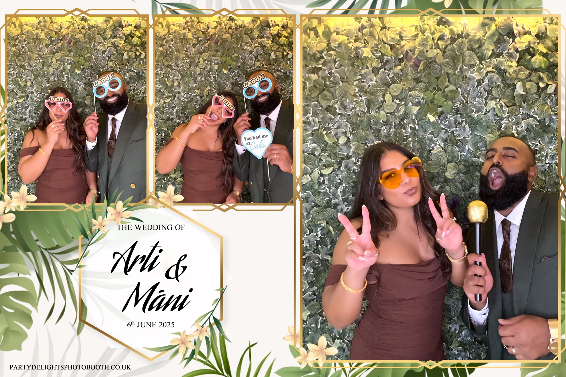 Arti & Máni’s wedding | View more photos from the event at gallery.partydelightsphotobooth.co.uk/u/PartyDelightsPhotoBooth/Arti-Máni’s-wedding