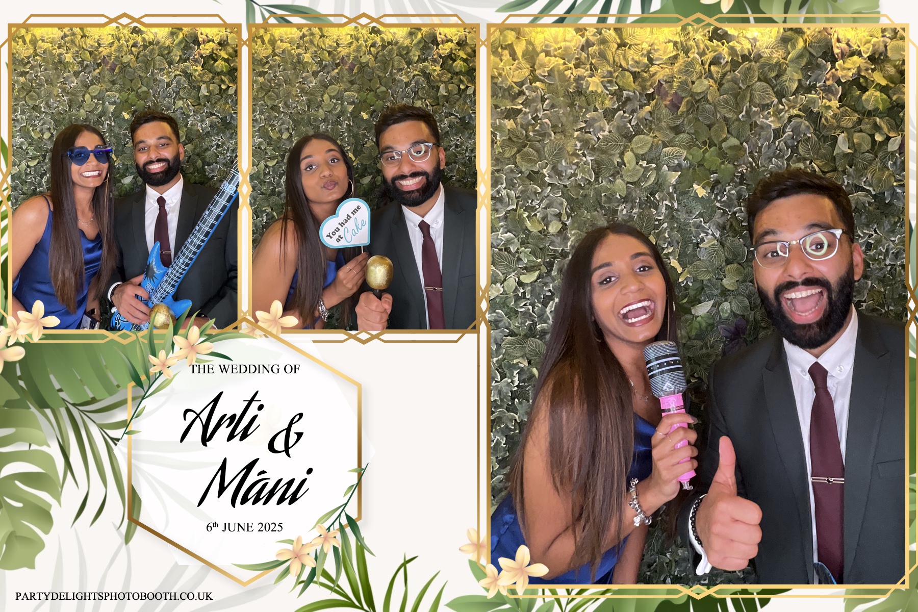 Arti & Máni’s wedding | View more photos from the event at gallery.partydelightsphotobooth.co.uk/u/PartyDelightsPhotoBooth/Arti-Máni’s-wedding