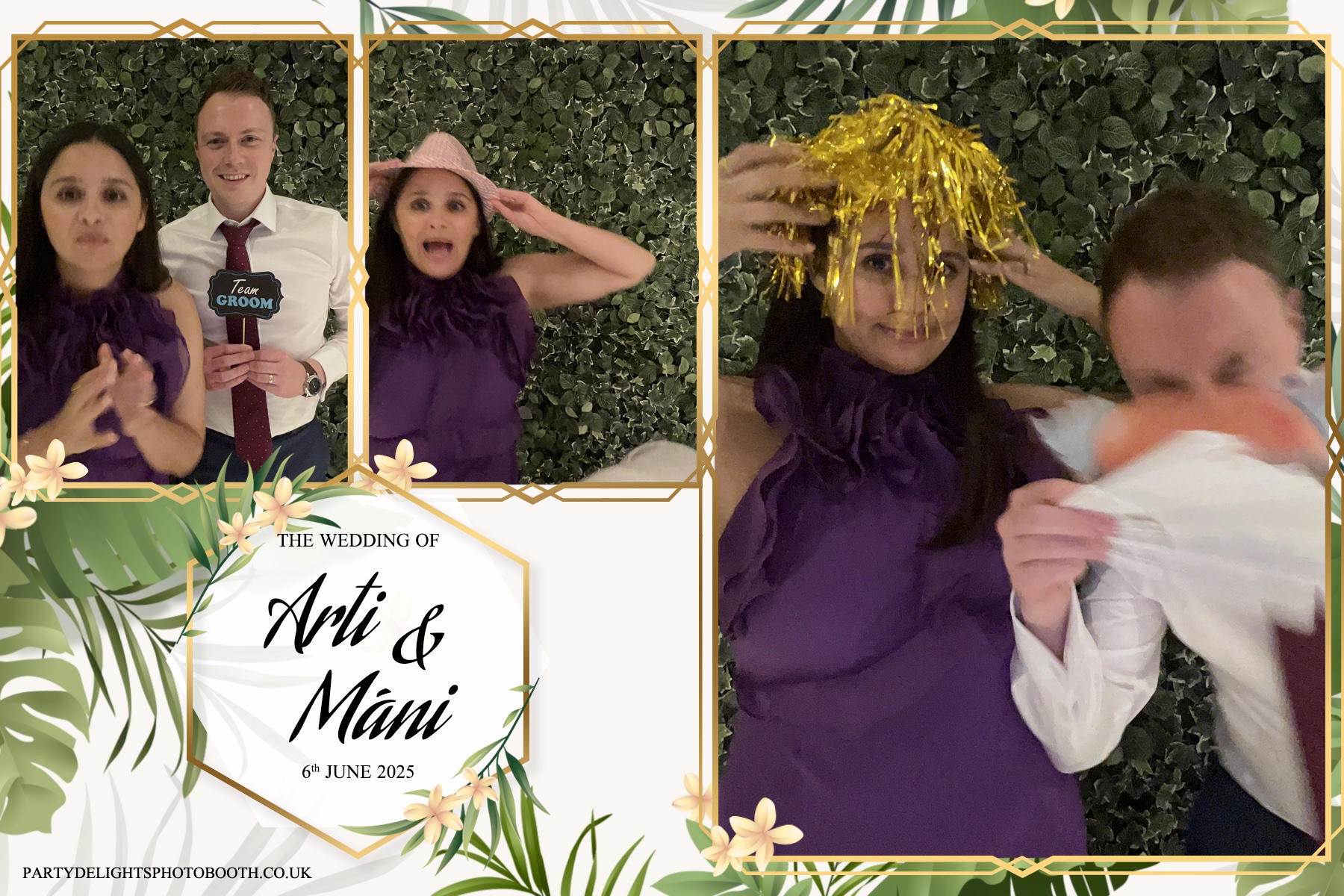 Arti & Máni’s wedding | View more photos from the event at gallery.partydelightsphotobooth.co.uk/u/PartyDelightsPhotoBooth/Arti-Máni’s-wedding