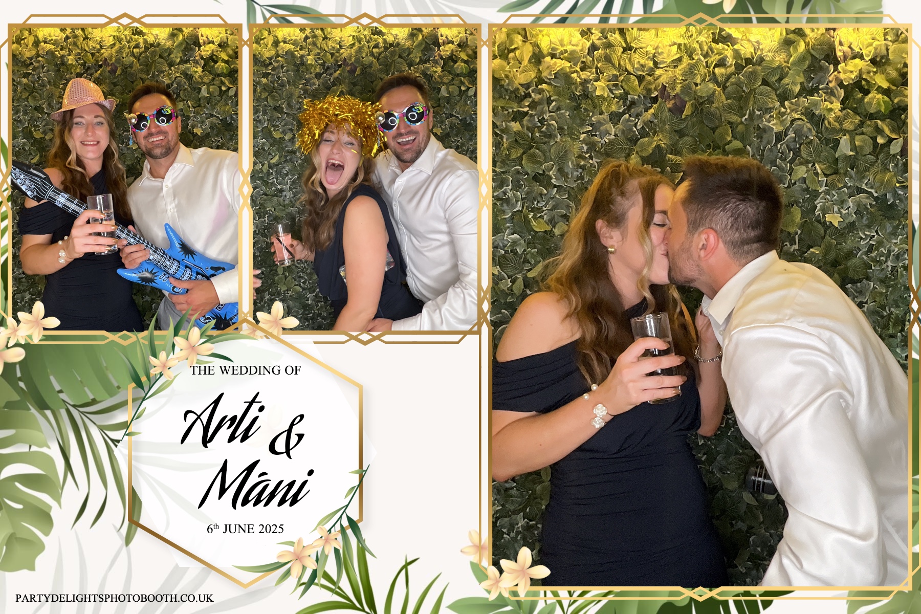 Arti & Máni’s wedding | View more photos from the event at gallery.partydelightsphotobooth.co.uk/u/PartyDelightsPhotoBooth/Arti-Máni’s-wedding