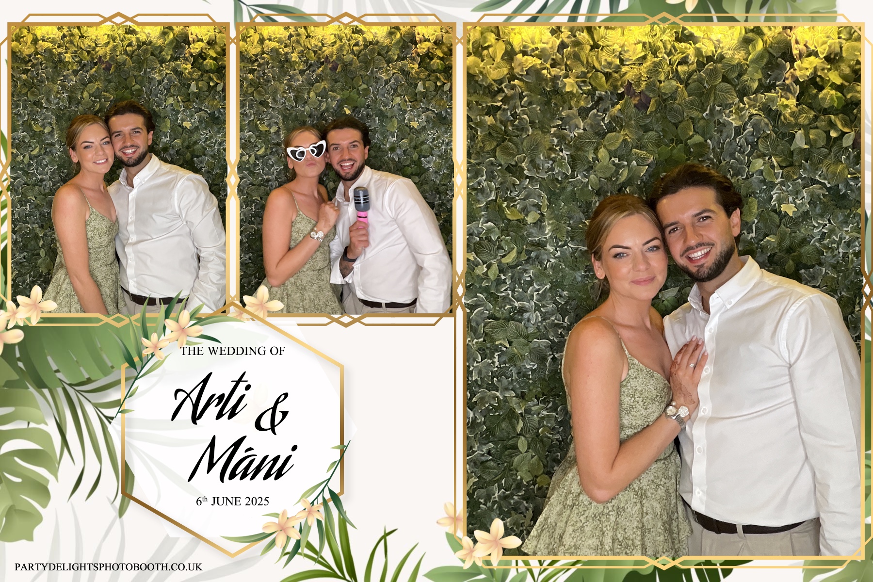 Arti & Máni’s wedding | View more photos from the event at gallery.partydelightsphotobooth.co.uk/u/PartyDelightsPhotoBooth/Arti-Máni’s-wedding