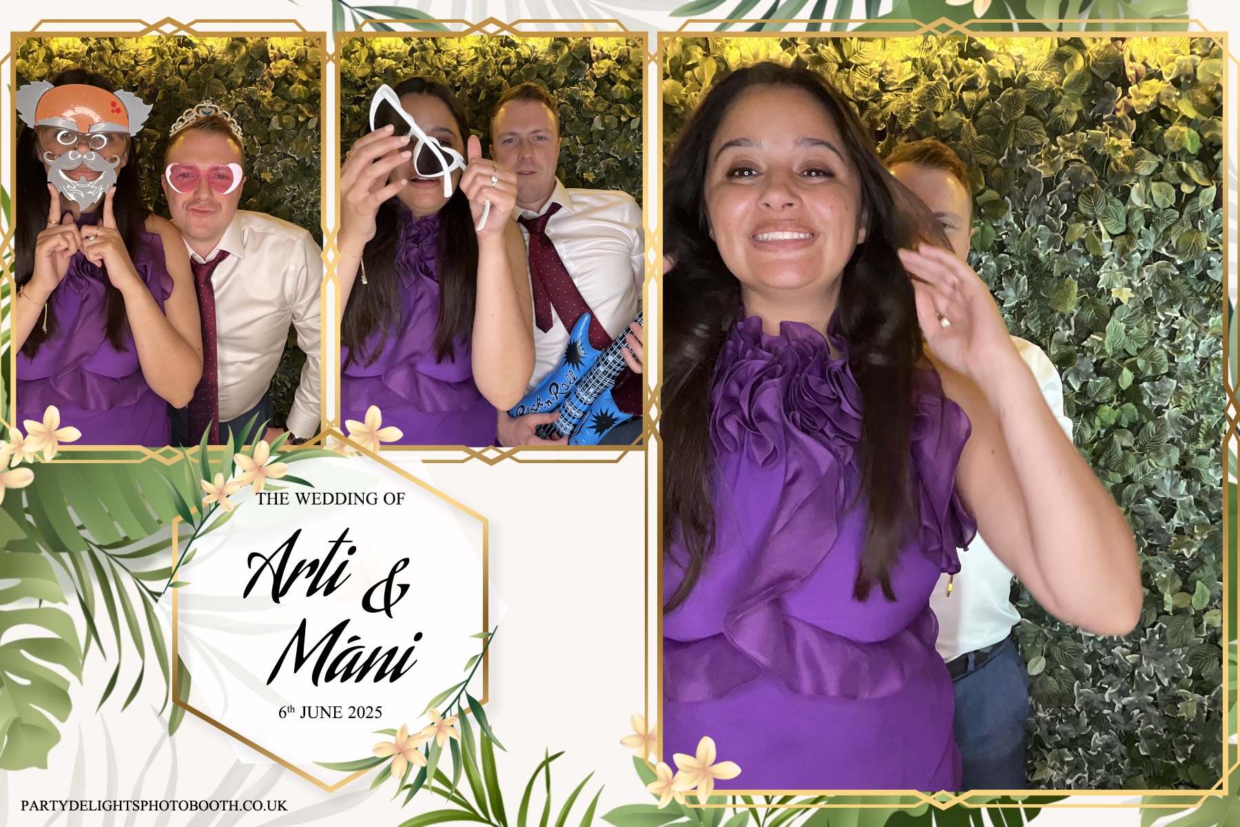 Arti & Máni’s wedding | View more photos from the event at gallery.partydelightsphotobooth.co.uk/u/PartyDelightsPhotoBooth/Arti-Máni’s-wedding
