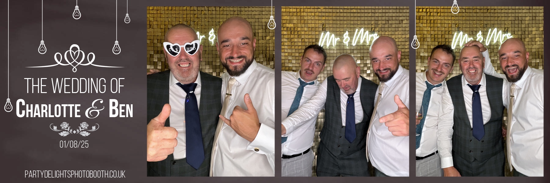 Ben & Charlotte's wedding | View more photos from the event at gallery.partydelightsphotobooth.co.uk/u/PartyDelightsPhotoBooth/Ben-Charlottes-wedding