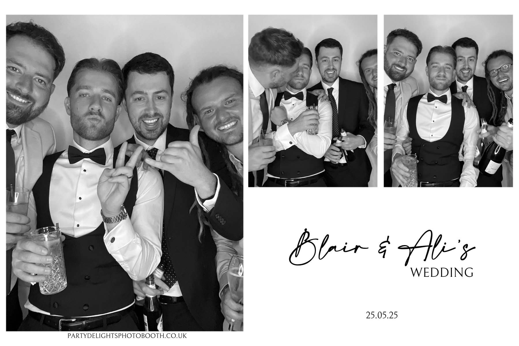 Blair & Ali’s Wedding | View more photos from the event at gallery.partydelightsphotobooth.co.uk/u/PartyDelightsPhotoBooth/Blair-Ali’s-Wedding