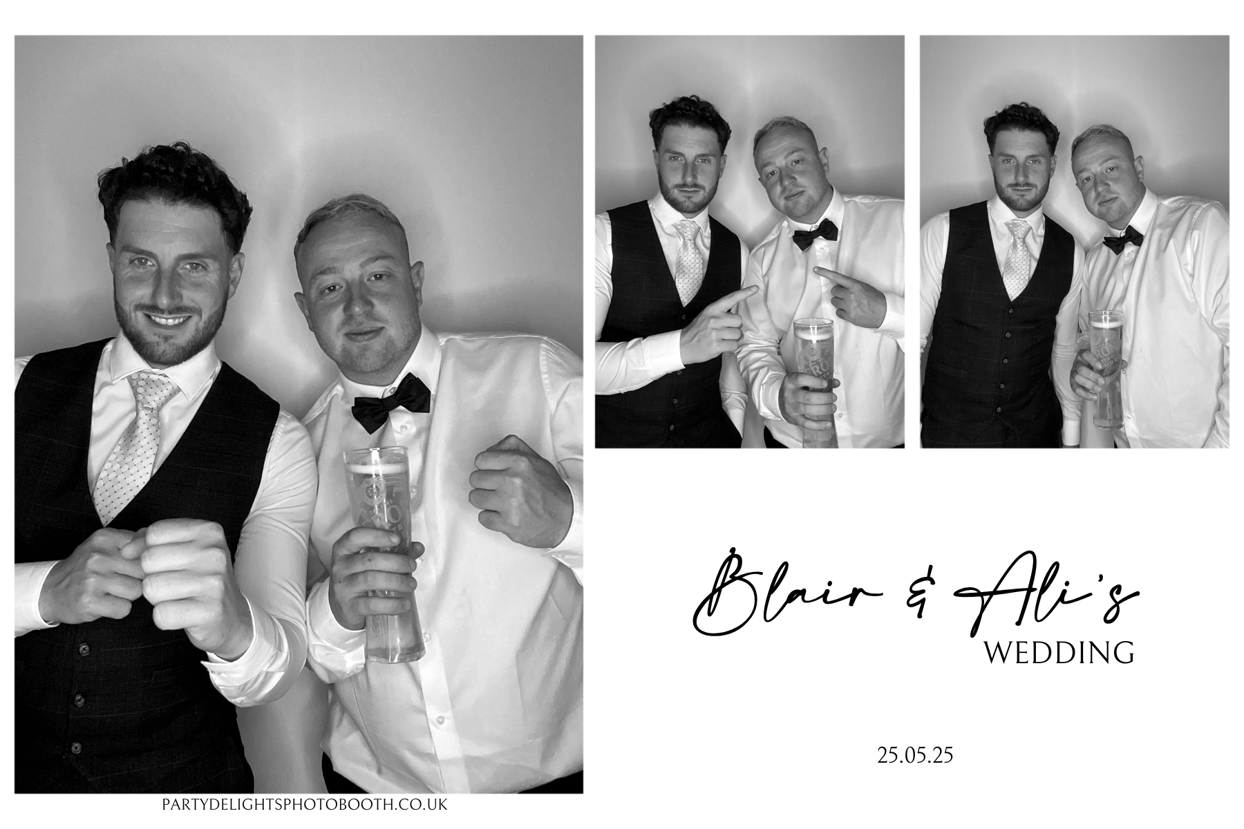 Blair & Ali’s Wedding | View more photos from the event at gallery.partydelightsphotobooth.co.uk/u/PartyDelightsPhotoBooth/Blair-Ali’s-Wedding