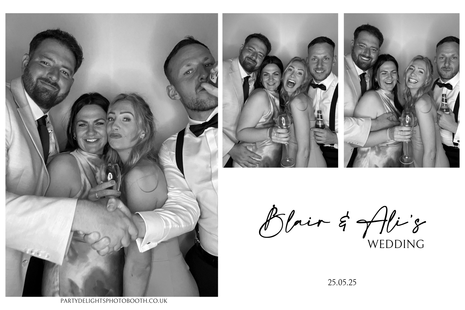 Blair & Ali’s Wedding | View more photos from the event at gallery.partydelightsphotobooth.co.uk/u/PartyDelightsPhotoBooth/Blair-Ali’s-Wedding