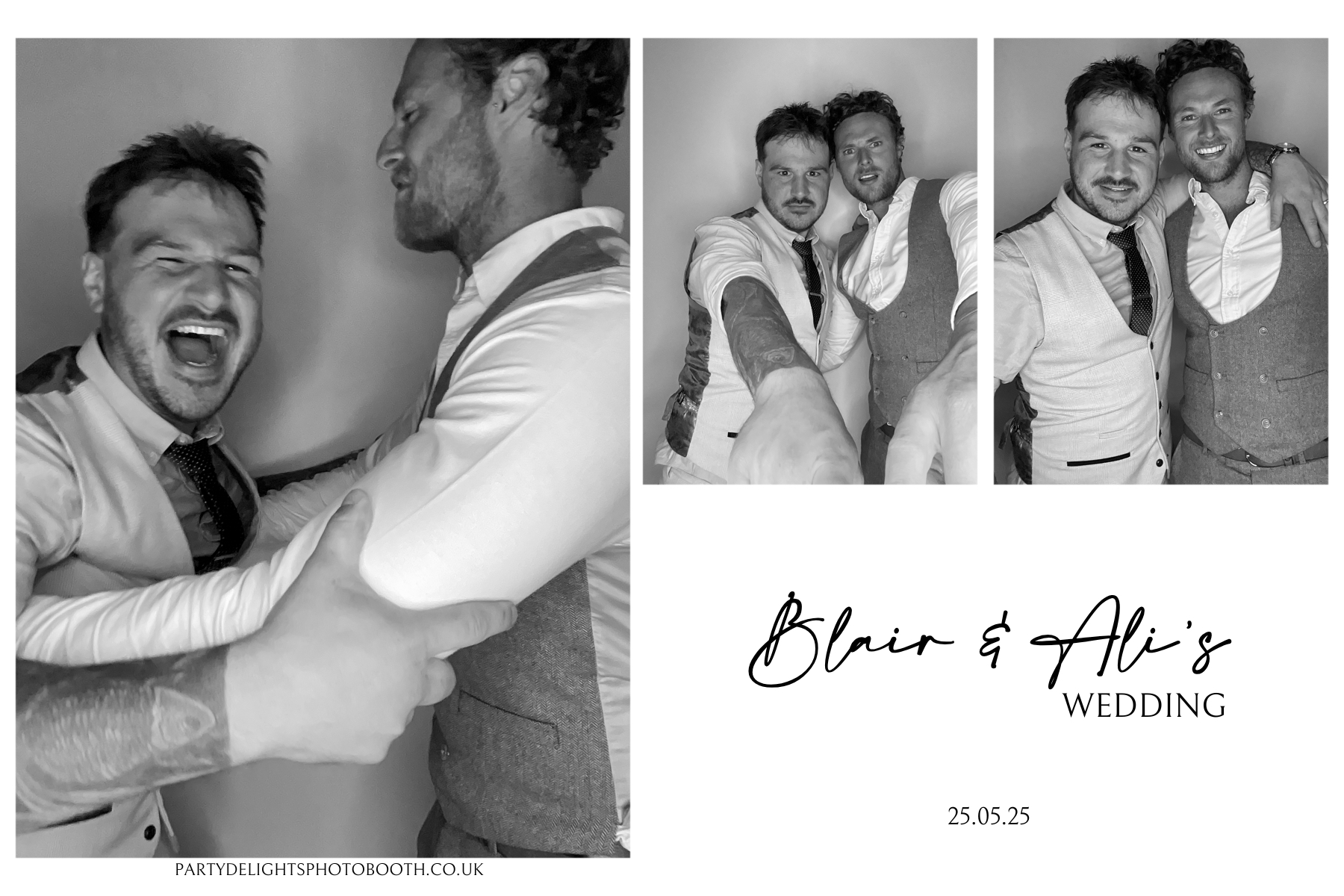 Blair & Ali’s Wedding | View more photos from the event at gallery.partydelightsphotobooth.co.uk/u/PartyDelightsPhotoBooth/Blair-Ali’s-Wedding