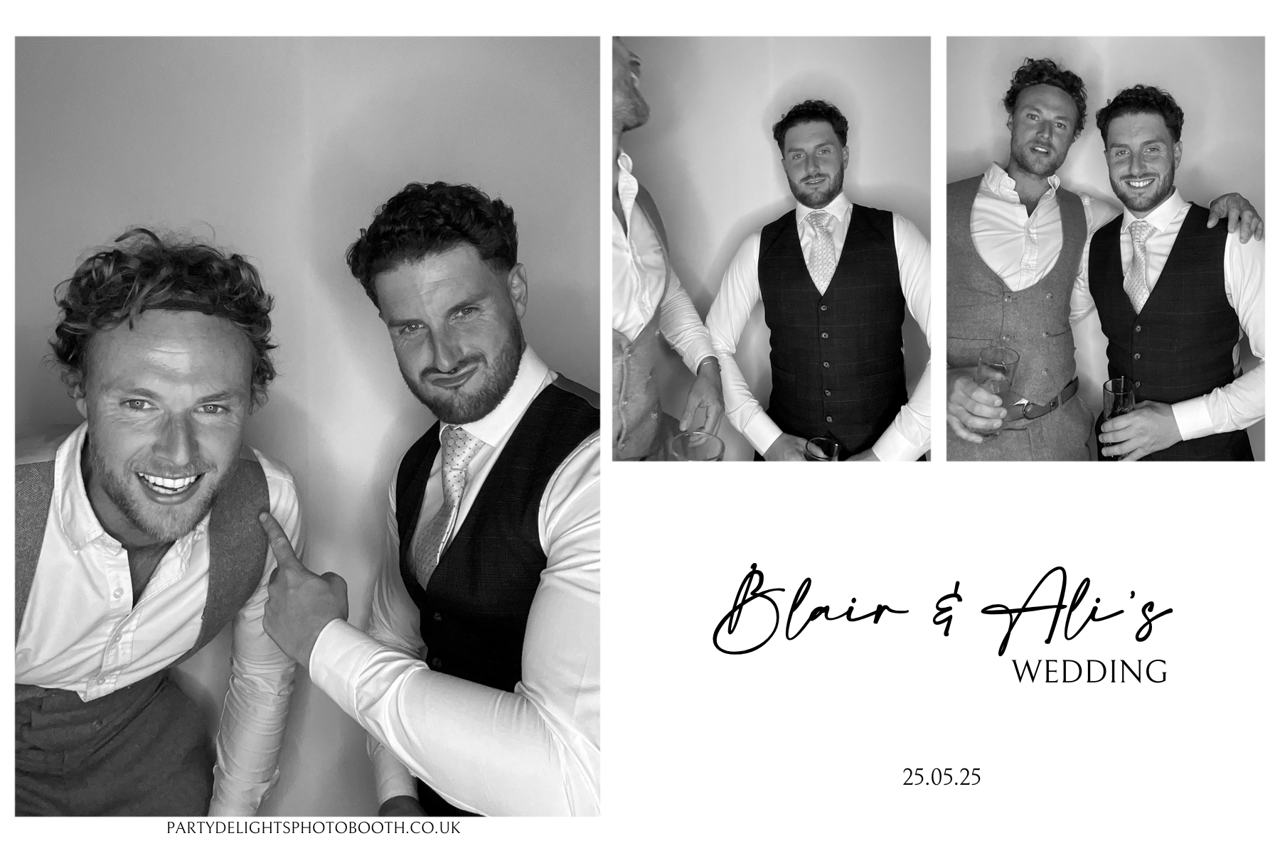 Blair & Ali’s Wedding | View more photos from the event at gallery.partydelightsphotobooth.co.uk/u/PartyDelightsPhotoBooth/Blair-Ali’s-Wedding