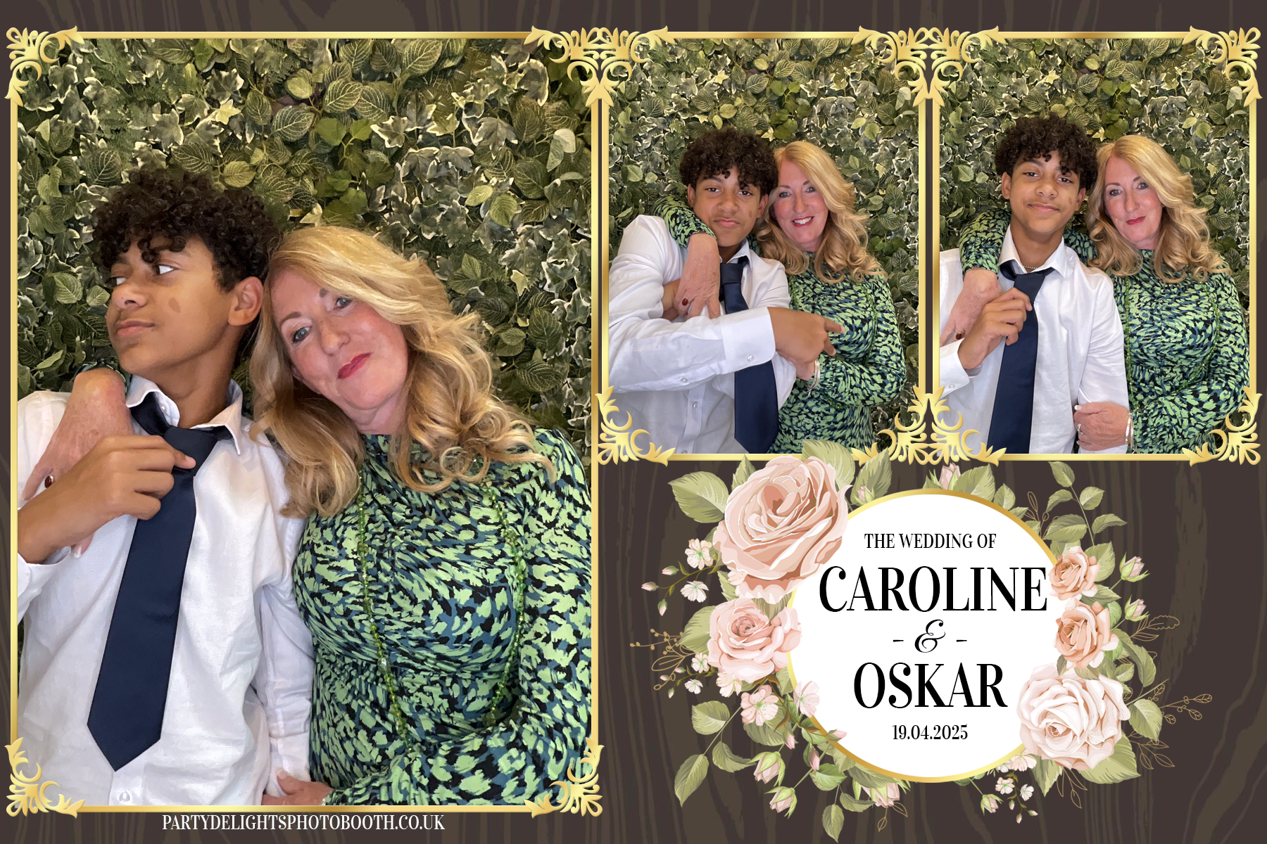 Caroline & Oskar's Wedding | View more photos from the event at gallery.partydelightsphotobooth.co.uk/u/PartyDelightsPhotoBooth/Caroline-Oskars-Wedding