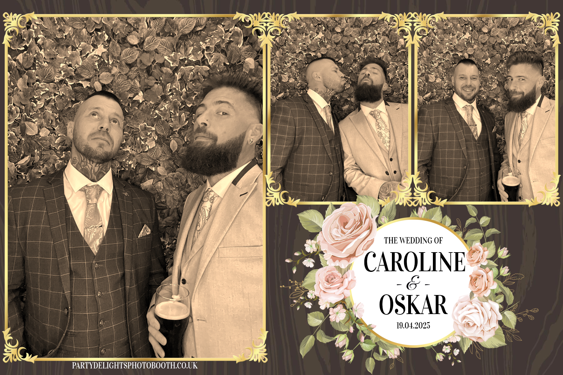 Caroline & Oskar's Wedding | View more photos from the event at gallery.partydelightsphotobooth.co.uk/u/PartyDelightsPhotoBooth/Caroline-Oskars-Wedding
