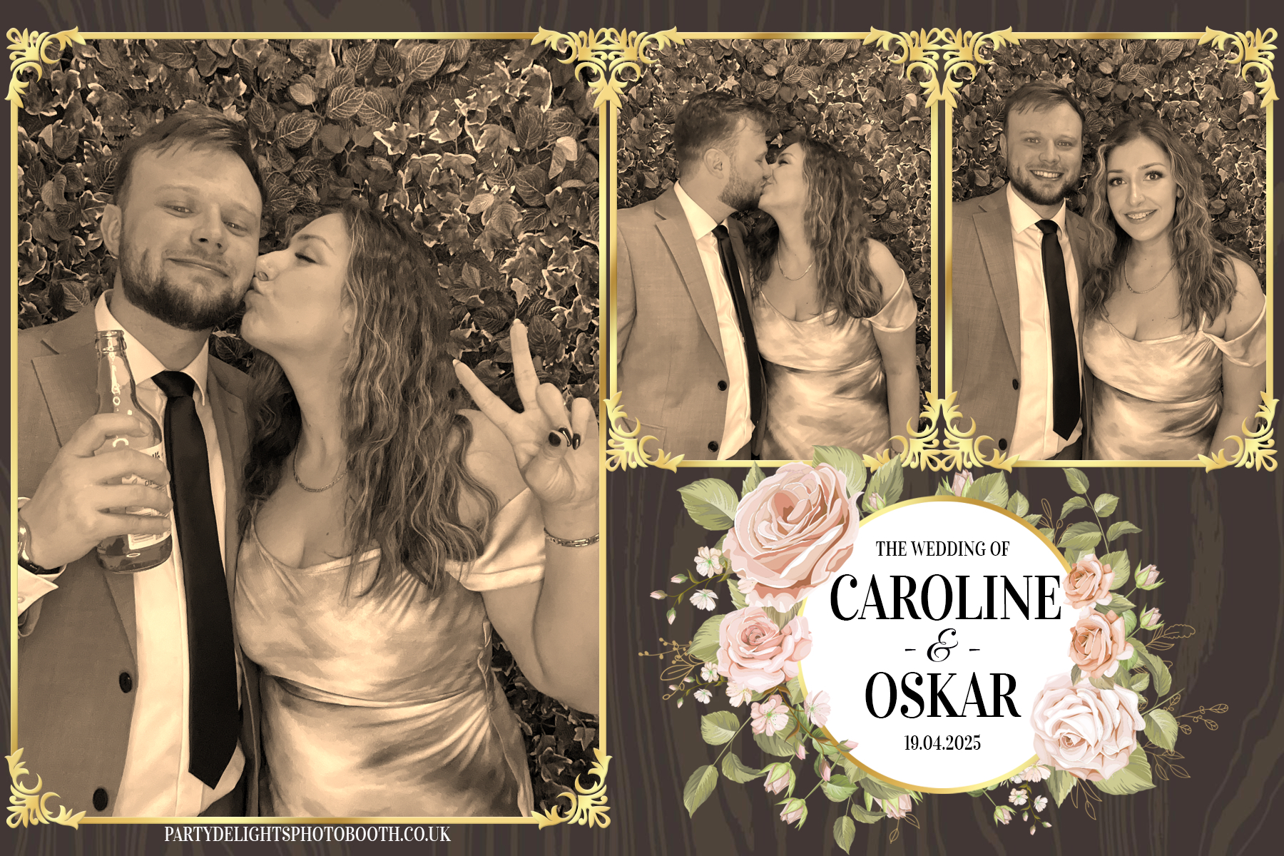 Caroline & Oskar's Wedding | View more photos from the event at gallery.partydelightsphotobooth.co.uk/u/PartyDelightsPhotoBooth/Caroline-Oskars-Wedding
