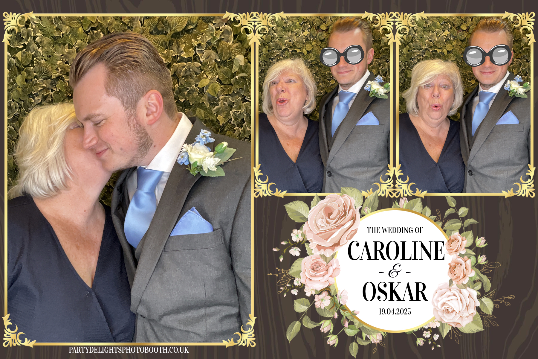Caroline & Oskar's Wedding | View more photos from the event at gallery.partydelightsphotobooth.co.uk/u/PartyDelightsPhotoBooth/Caroline-Oskars-Wedding