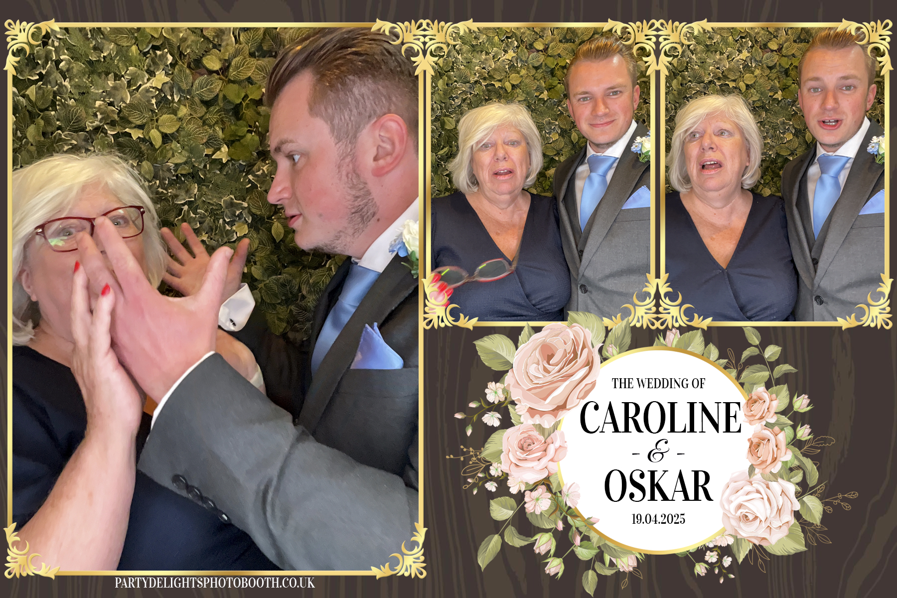 Caroline & Oskar's Wedding | View more photos from the event at gallery.partydelightsphotobooth.co.uk/u/PartyDelightsPhotoBooth/Caroline-Oskars-Wedding