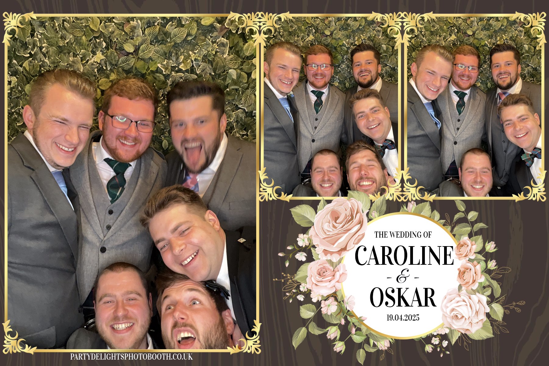 Caroline & Oskar's Wedding | View more photos from the event at gallery.partydelightsphotobooth.co.uk/u/PartyDelightsPhotoBooth/Caroline-Oskars-Wedding