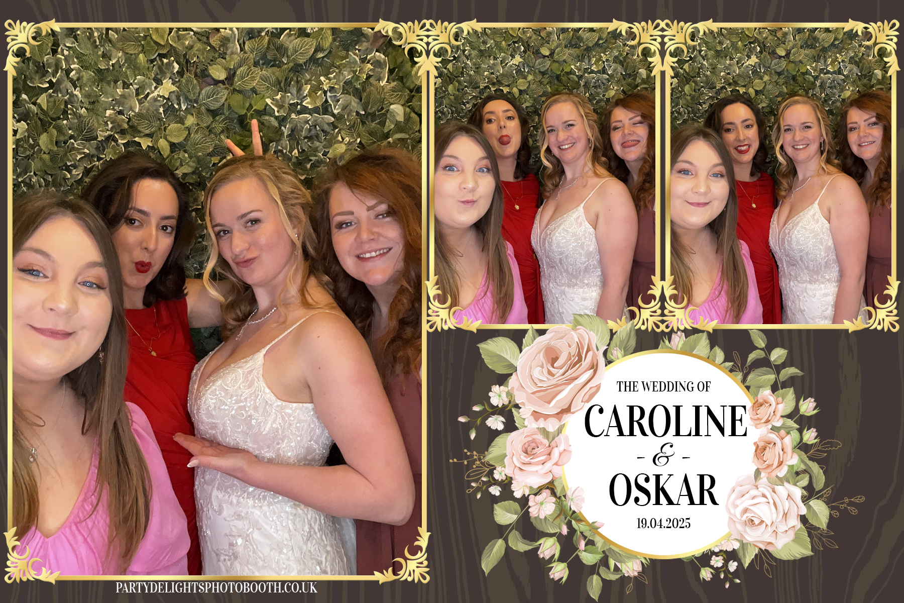 Caroline & Oskar's Wedding | View more photos from the event at gallery.partydelightsphotobooth.co.uk/u/PartyDelightsPhotoBooth/Caroline-Oskars-Wedding