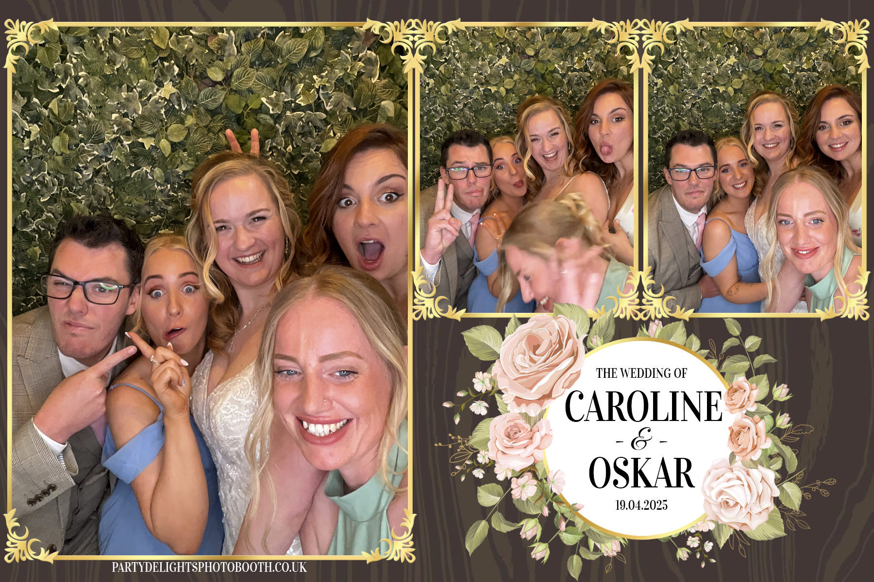 Caroline & Oskar's Wedding | View more photos from the event at gallery.partydelightsphotobooth.co.uk/u/PartyDelightsPhotoBooth/Caroline-Oskars-Wedding