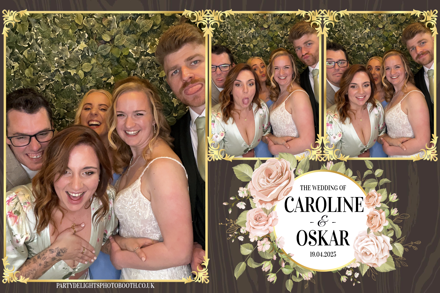 Caroline & Oskar's Wedding | View more photos from the event at gallery.partydelightsphotobooth.co.uk/u/PartyDelightsPhotoBooth/Caroline-Oskars-Wedding