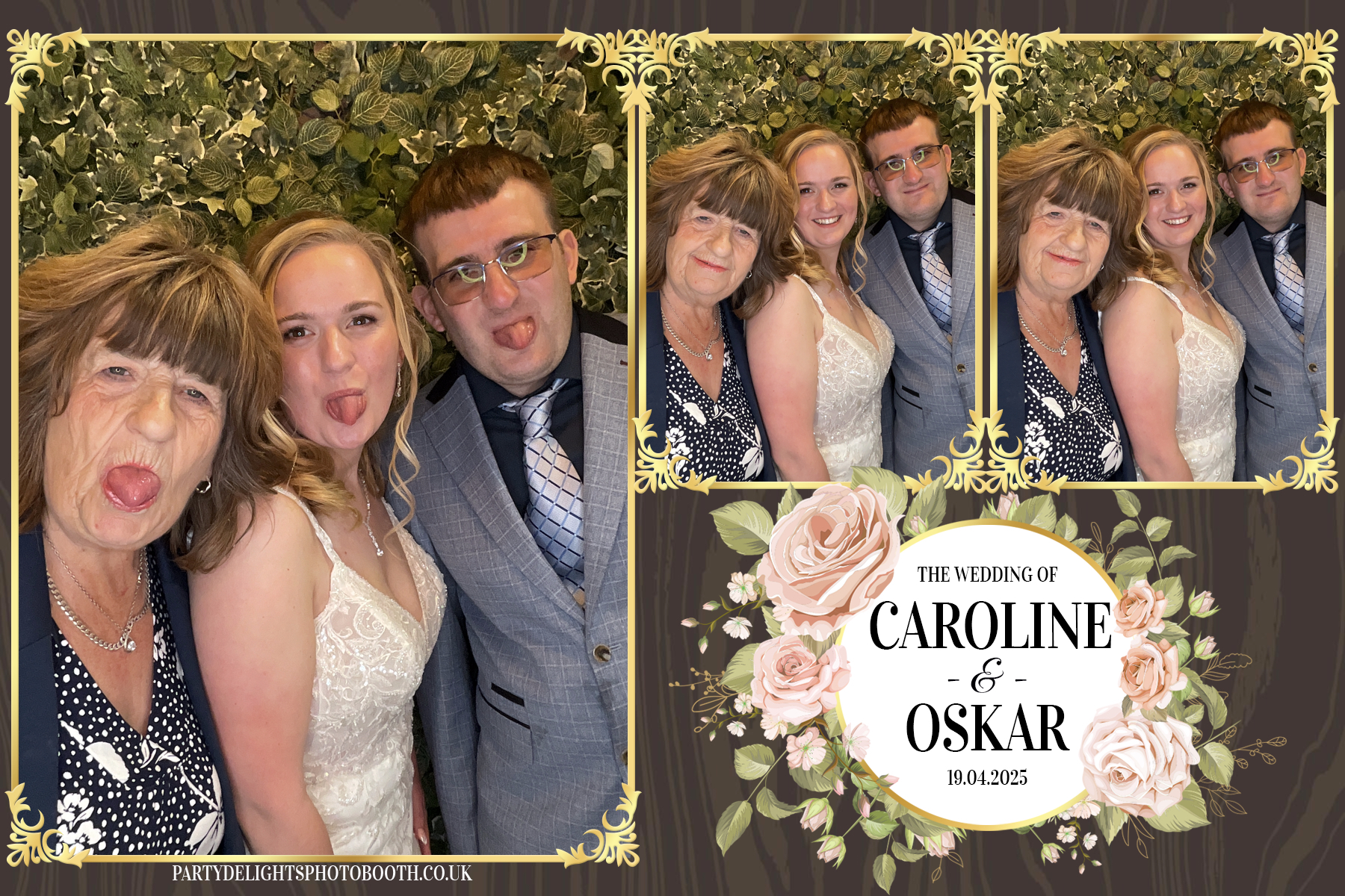 Caroline & Oskar's Wedding | View more photos from the event at gallery.partydelightsphotobooth.co.uk/u/PartyDelightsPhotoBooth/Caroline-Oskars-Wedding